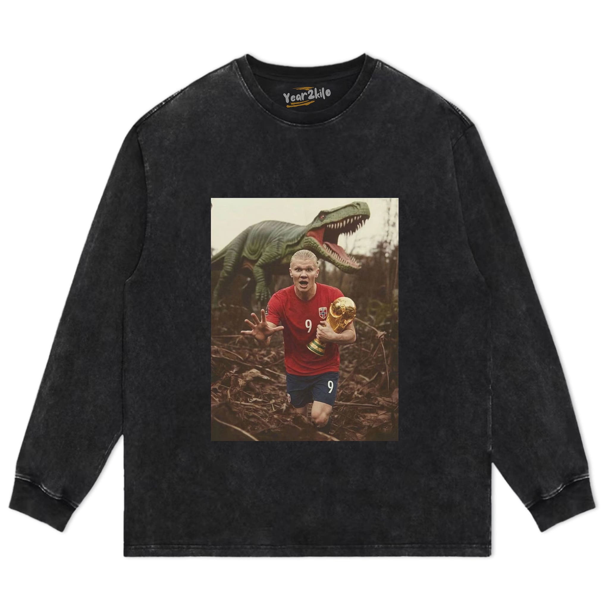 NORWAY HAALAND FUNNY VINTAGE TANK TOP & TEE & LONG SLEEVE & LAYERED LS & HOODIE