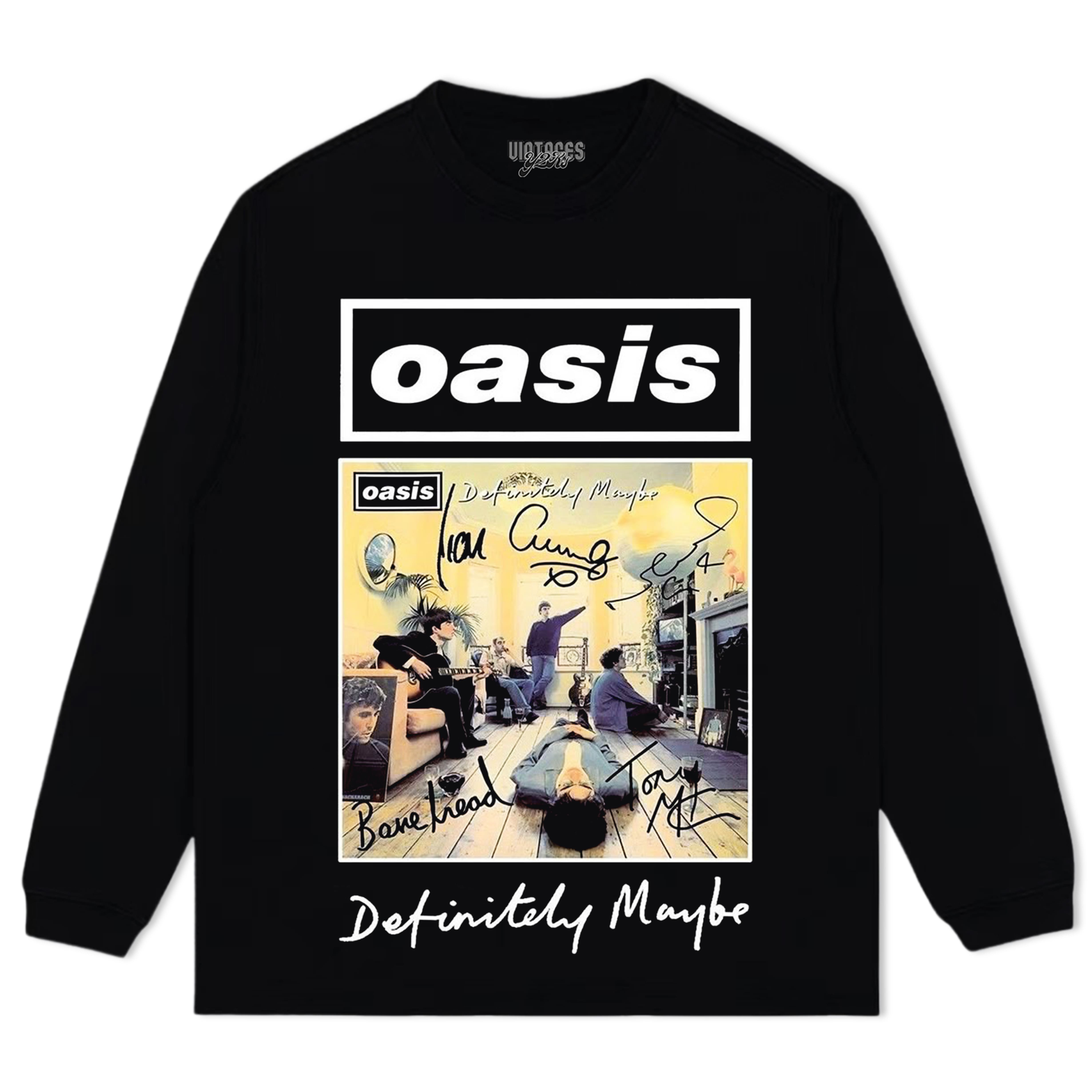 OASIS-DEFINITELY MAYBE TEE & LS & HOODIE