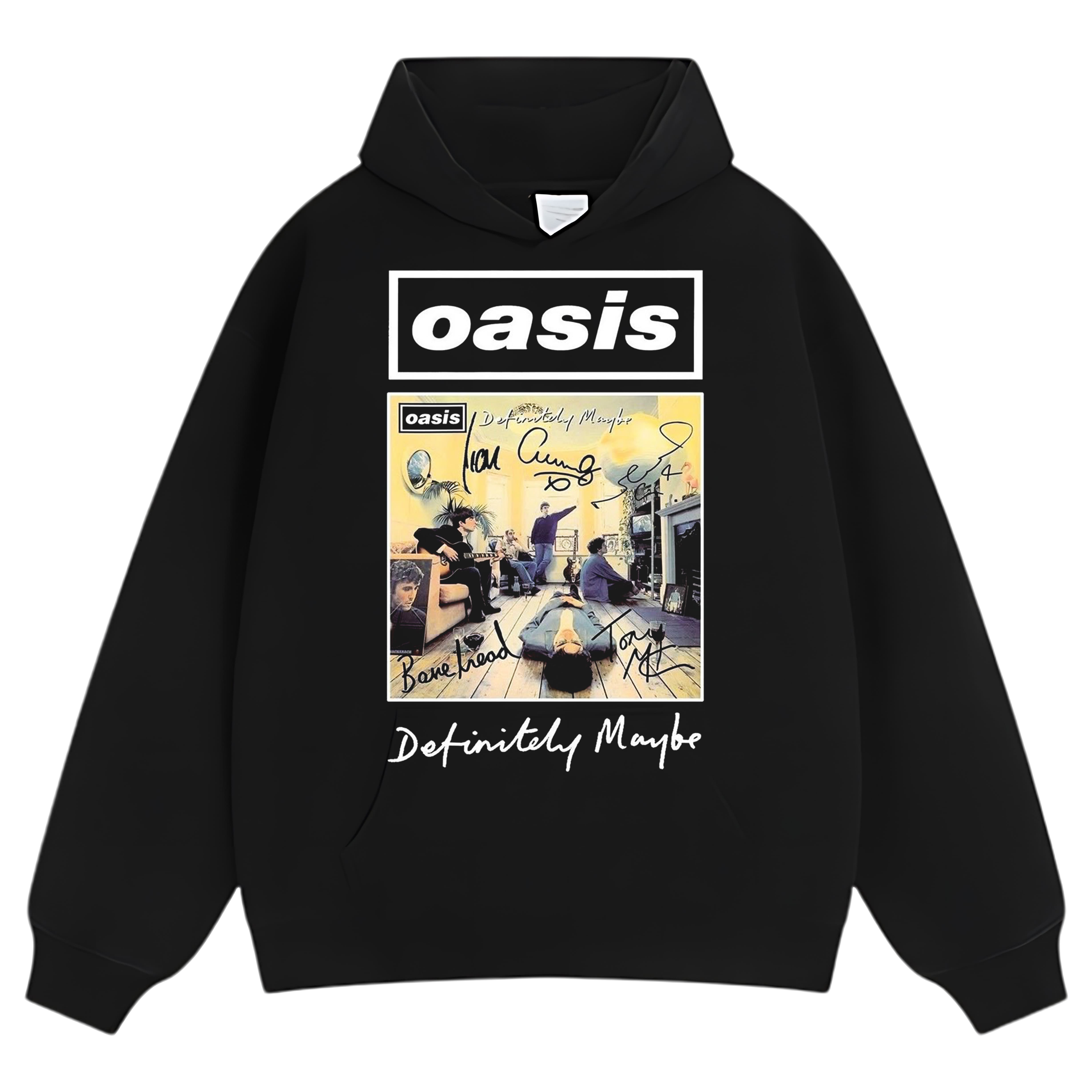 OASIS-DEFINITELY MAYBE TEE & LS & HOODIE