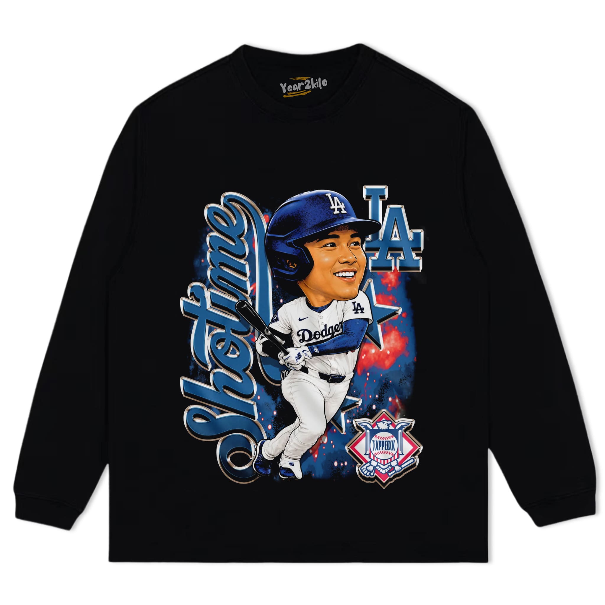 OHTANI BIG HEAD TANK TOP & TEE & LONG SLEEVE & LAYERED LS & HOODIE
