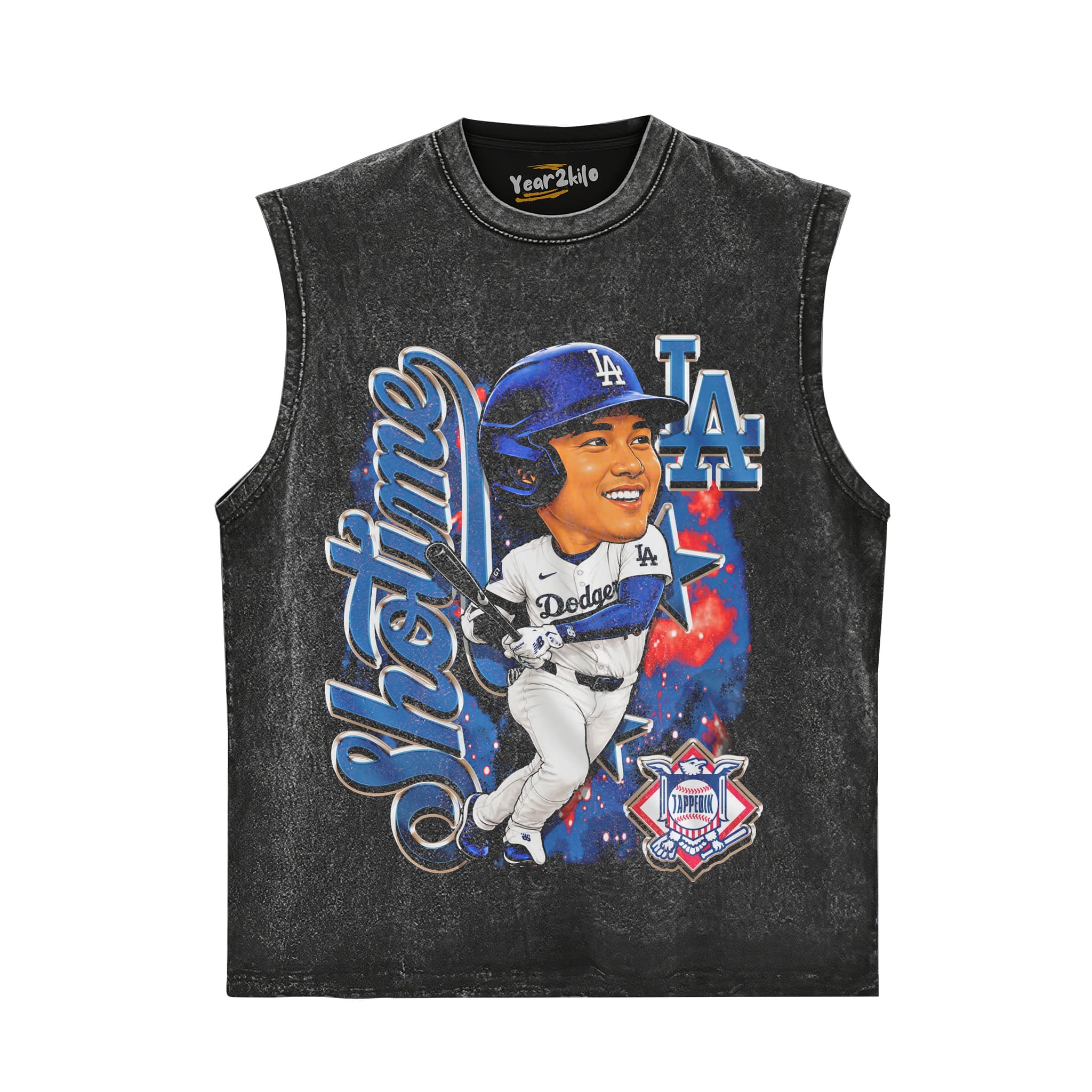 OHTANI BIG HEAD TANK TOP & TEE & LONG SLEEVE & LAYERED LS & HOODIE