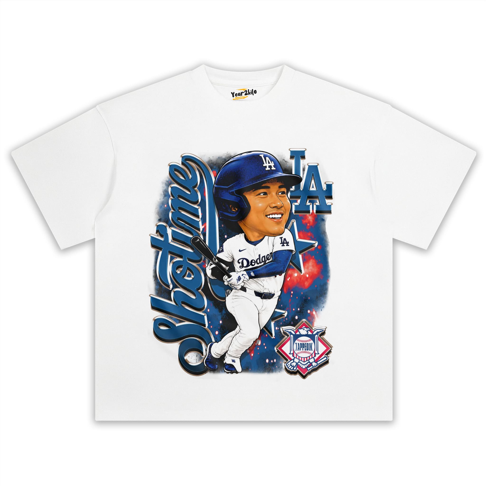 OHTANI BIG HEAD TANK TOP & TEE & LONG SLEEVE & LAYERED LS & HOODIE