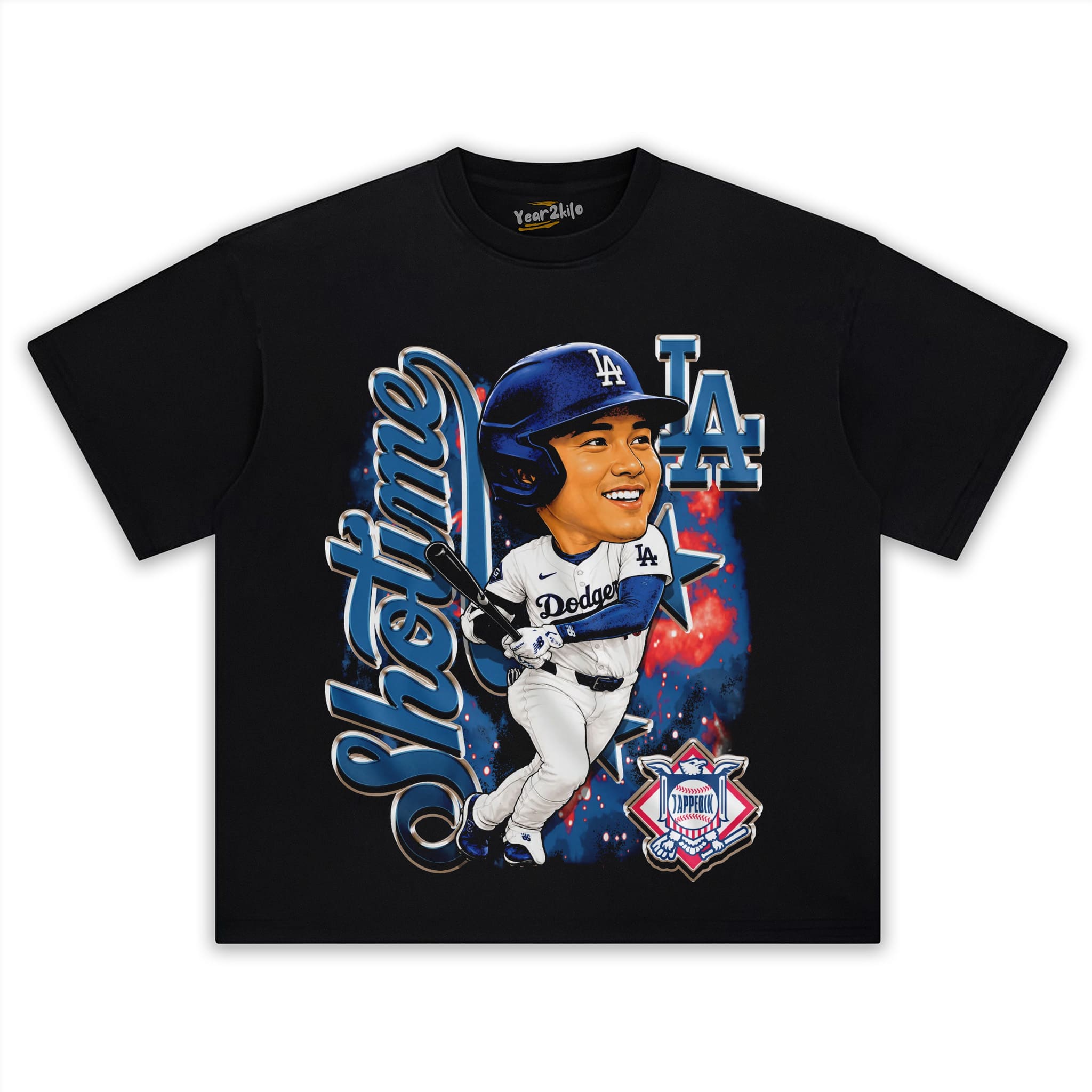OHTANI BIG HEAD TANK TOP & TEE & LONG SLEEVE & LAYERED LS & HOODIE