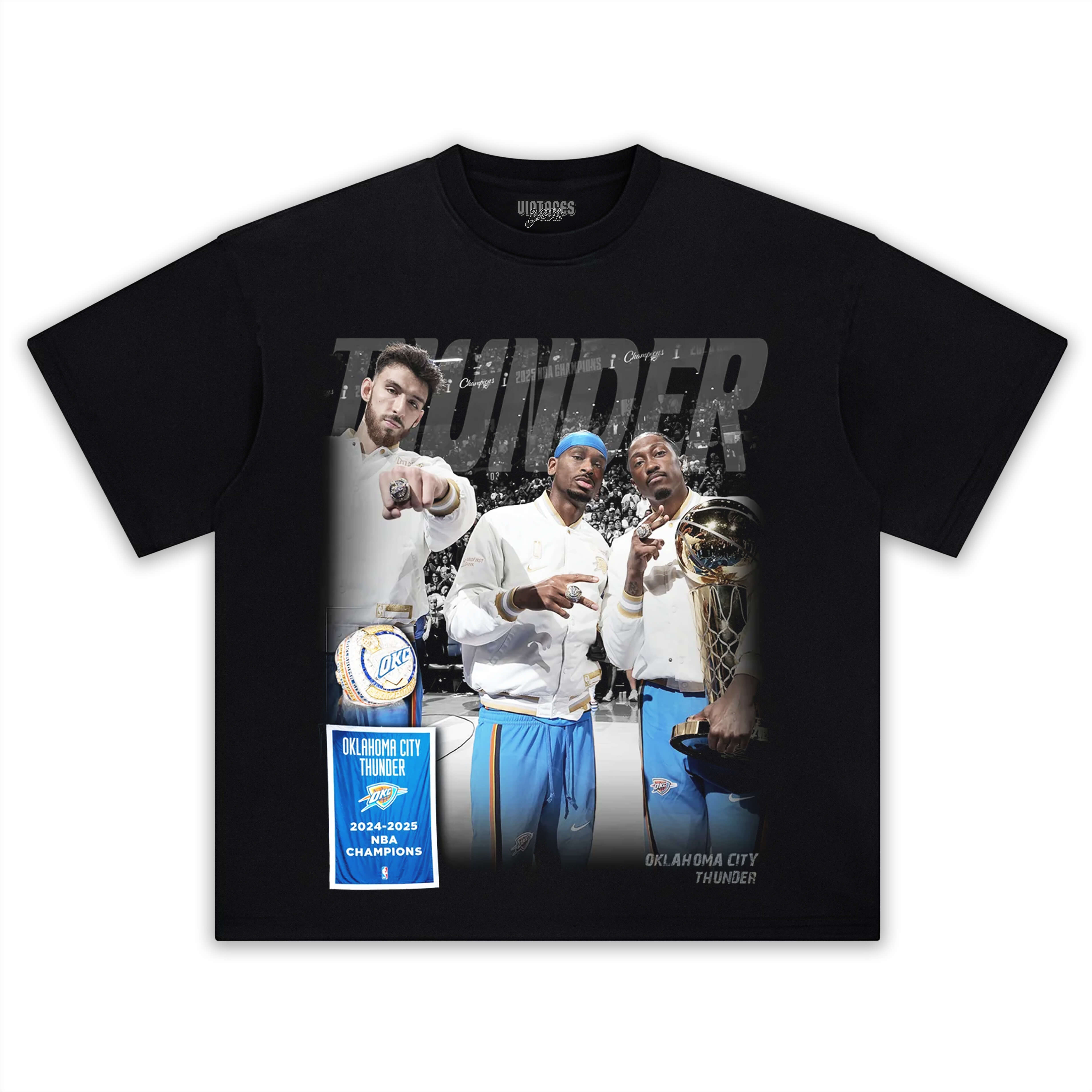 OKC THUNDER & CHAMPIONS TEE & LS & HOODIE