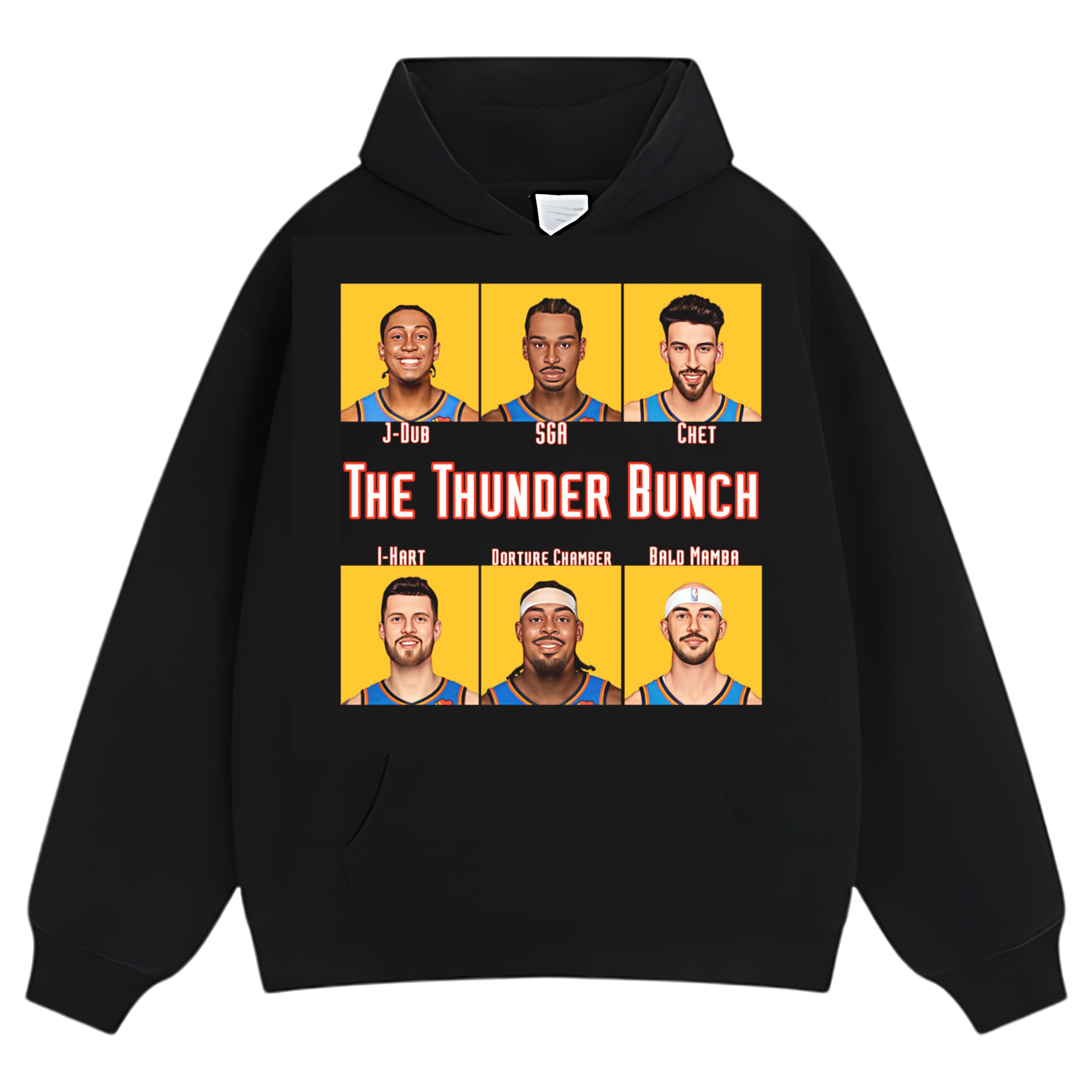 OKLAHOMA CITY THUNDER TEE & LS & HOODIE