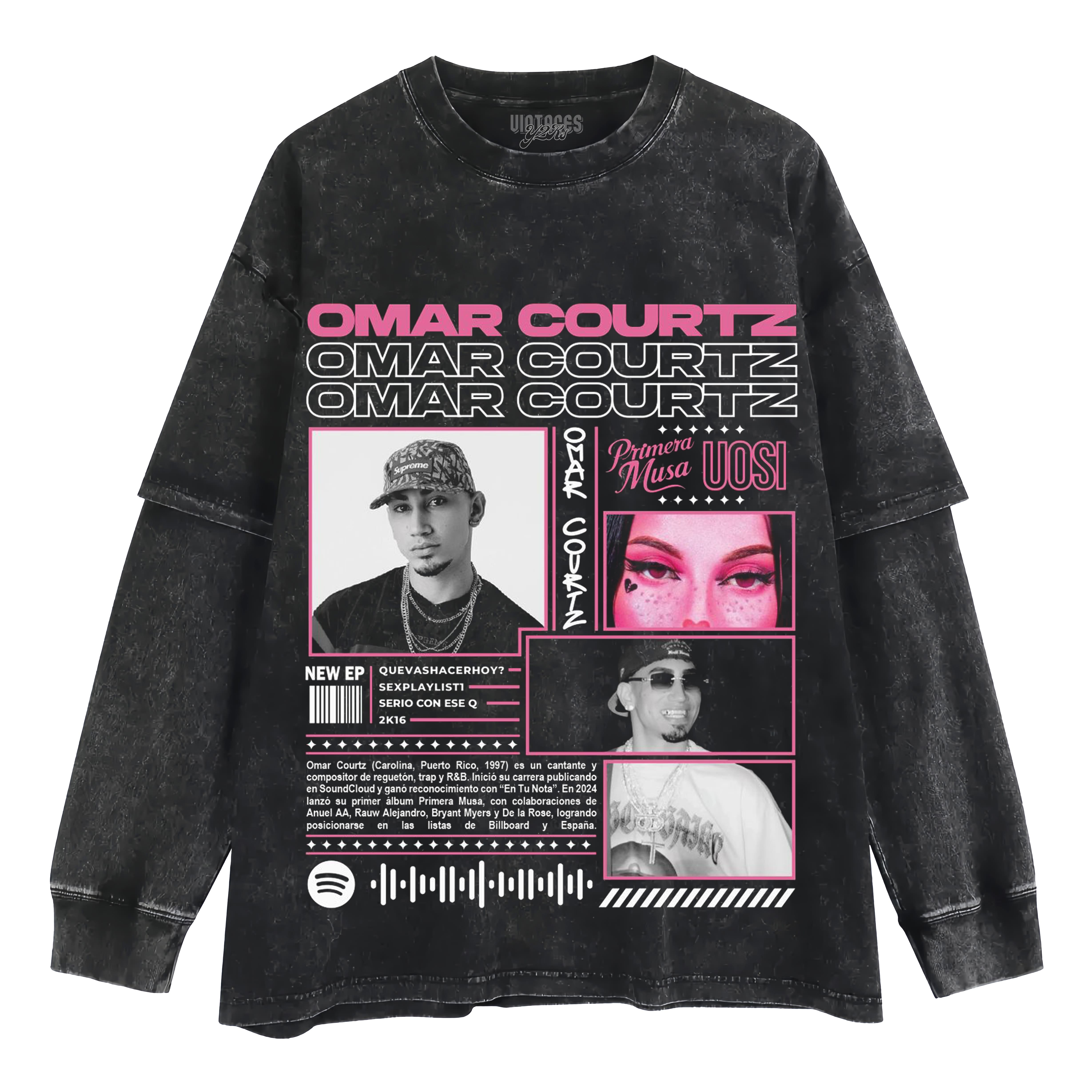 OMAR COURTZ LAYERED LONG SLEEVE
