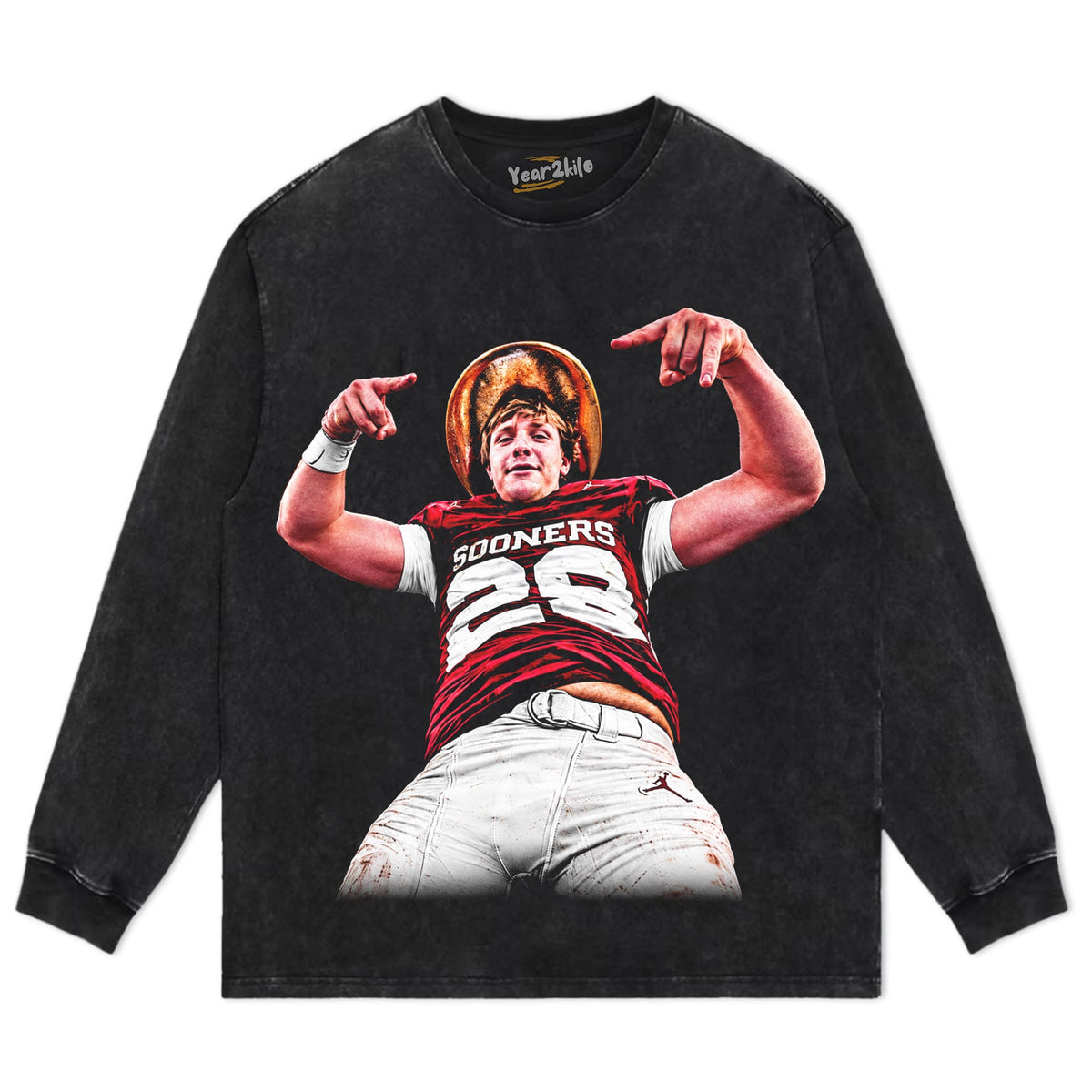 OU - HORNS DOWN TANK TOP & TEE & LONG SLEEVE & LAYERED LS & HOODIE