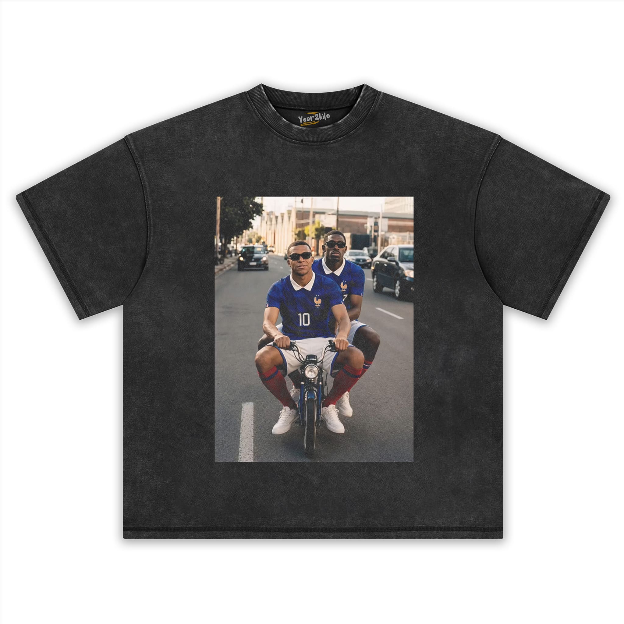 OUSMANE DEMBÉLÉ & KYLIAN MBAPPÉ FRANCE TANK TOP & TEE & LONG SLEEVE & LAYERED LS & HOODIE