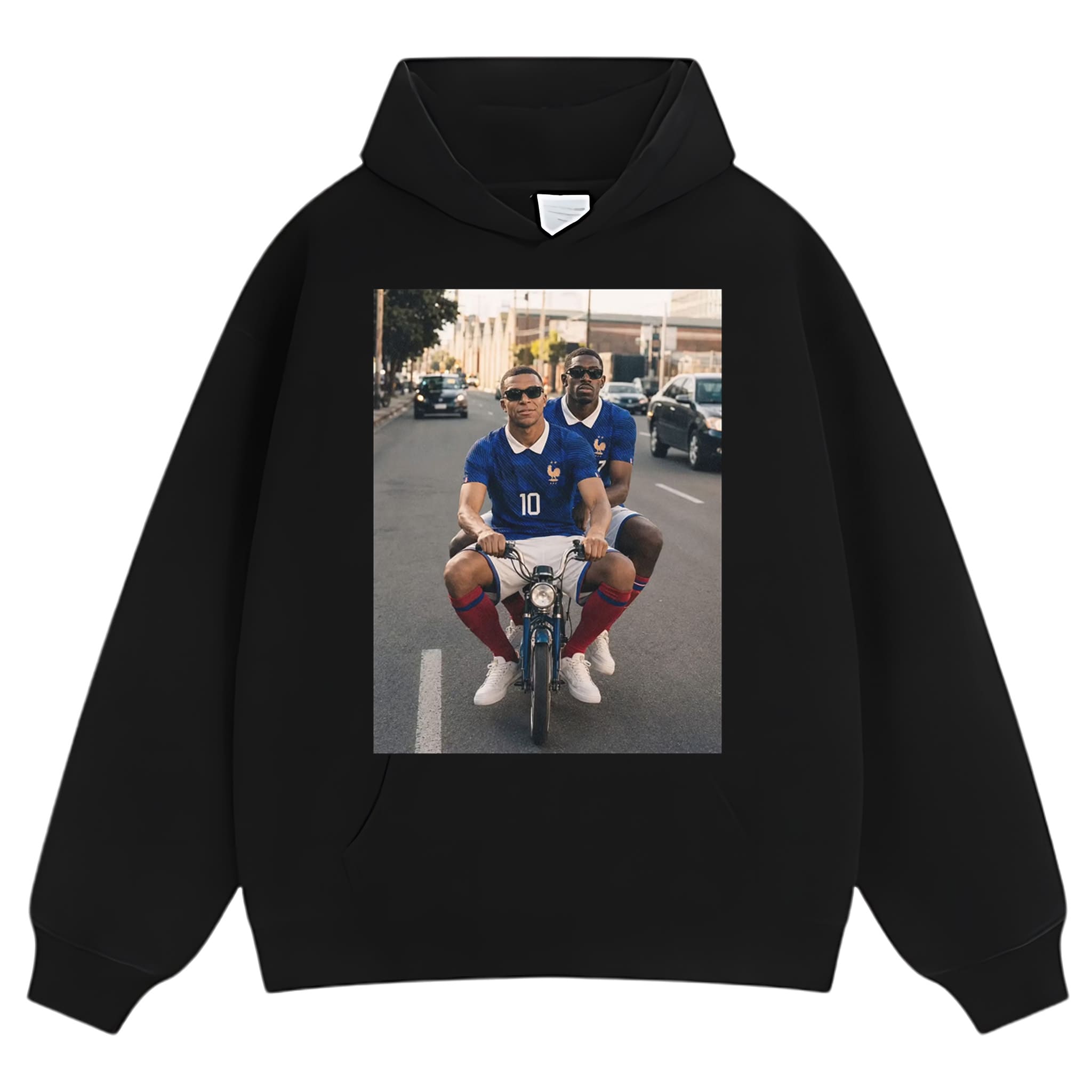 OUSMANE DEMBÉLÉ & KYLIAN MBAPPÉ FRANCE TANK TOP & TEE & LONG SLEEVE & LAYERED LS & HOODIE