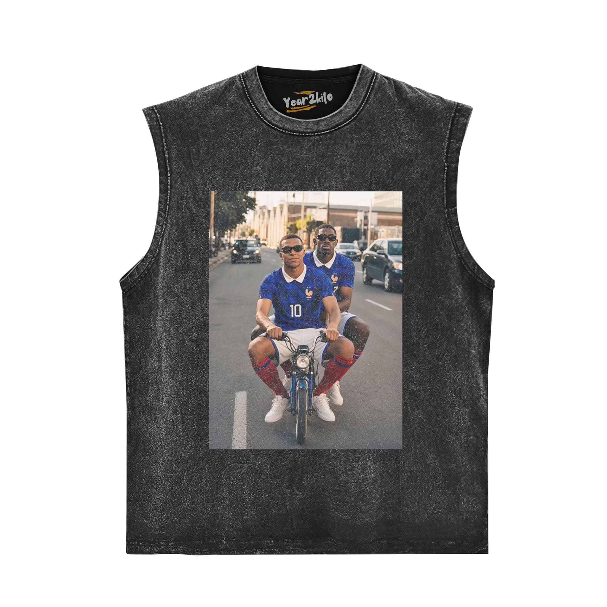 OUSMANE DEMBÉLÉ & KYLIAN MBAPPÉ FRANCE TANK TOP & TEE & LONG SLEEVE & LAYERED LS & HOODIE