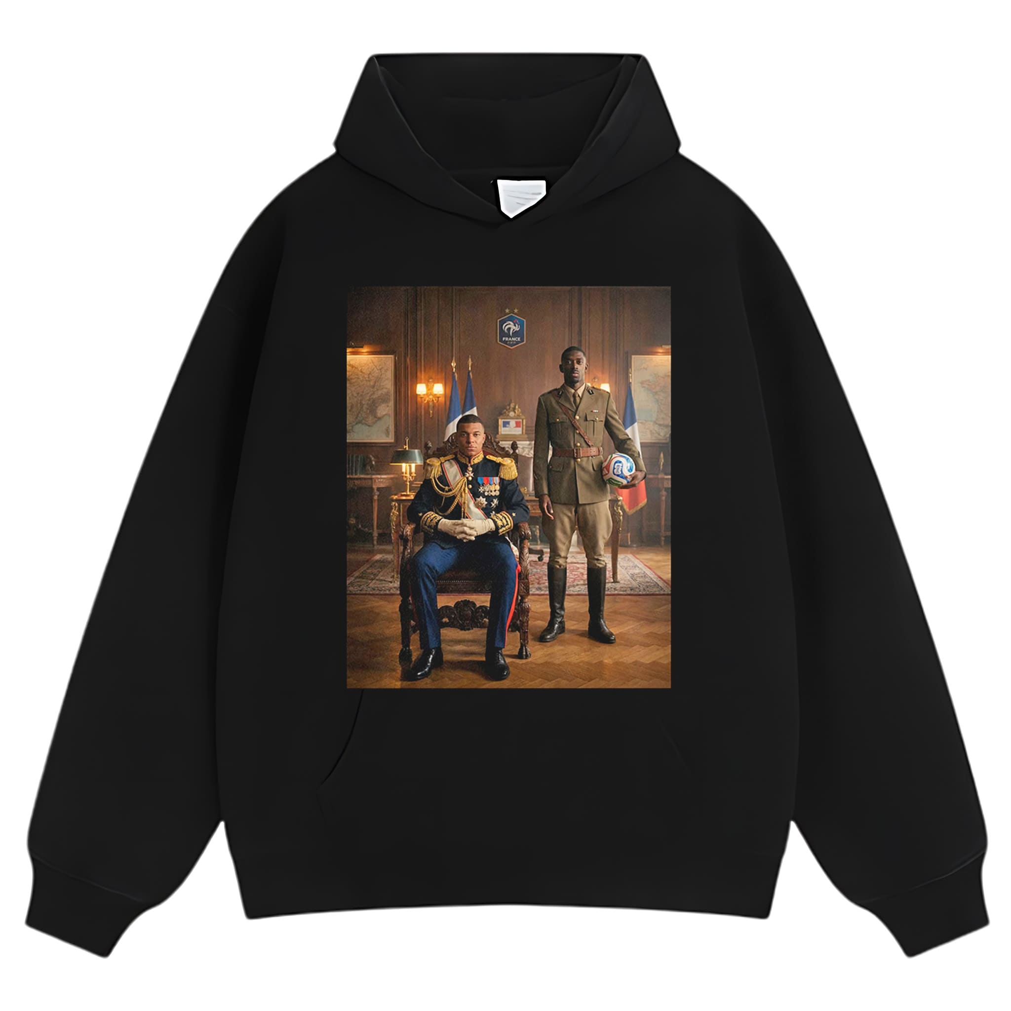 OUSMANE DEMBÉLÉ & KYLIAN MBAPPÉ FRANCE V2 TANK TOP & TEE & LONG SLEEVE & LAYERED LS & HOODIE