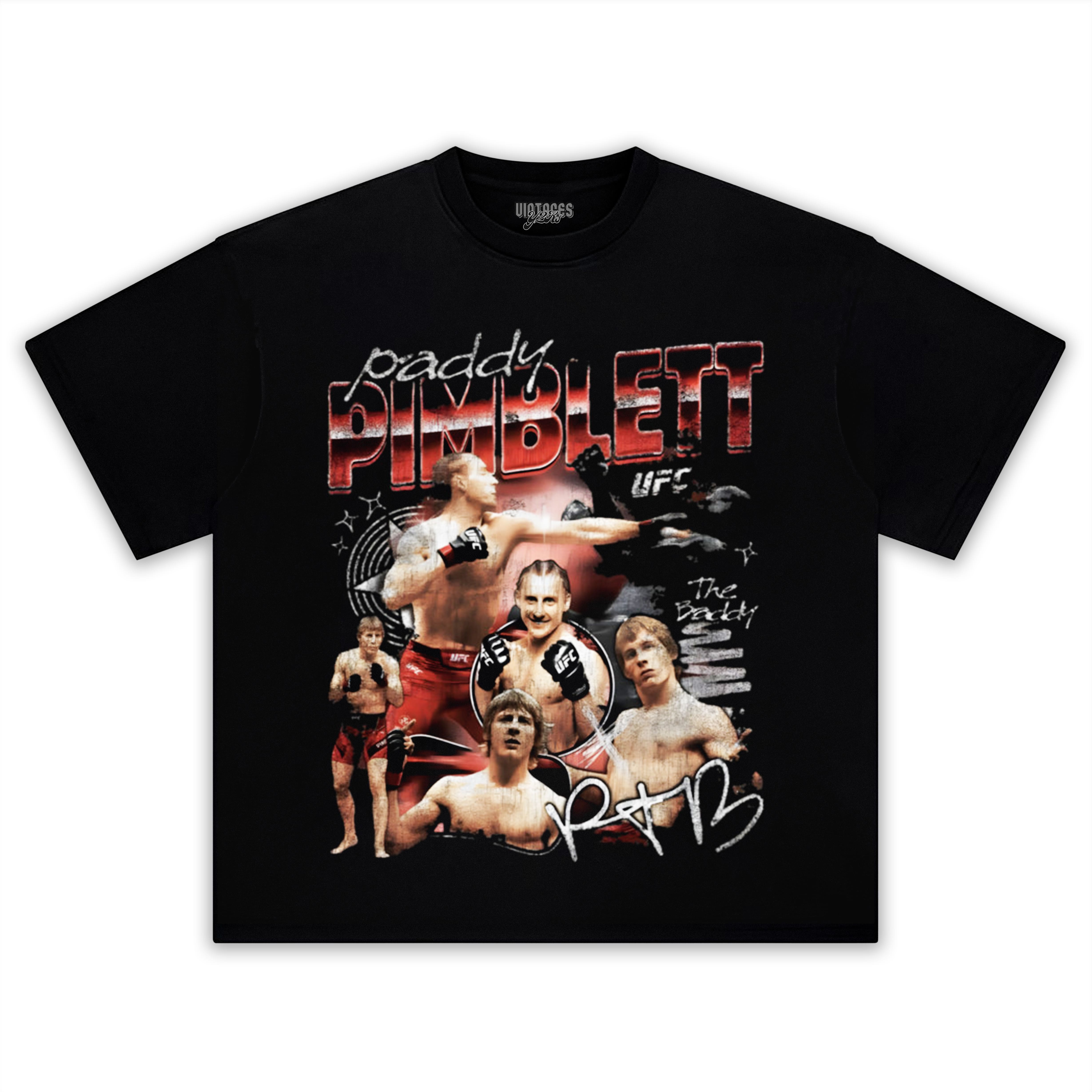 PADDY PIMBLETT VINTAGE V4 TEE & LS & HOODIE