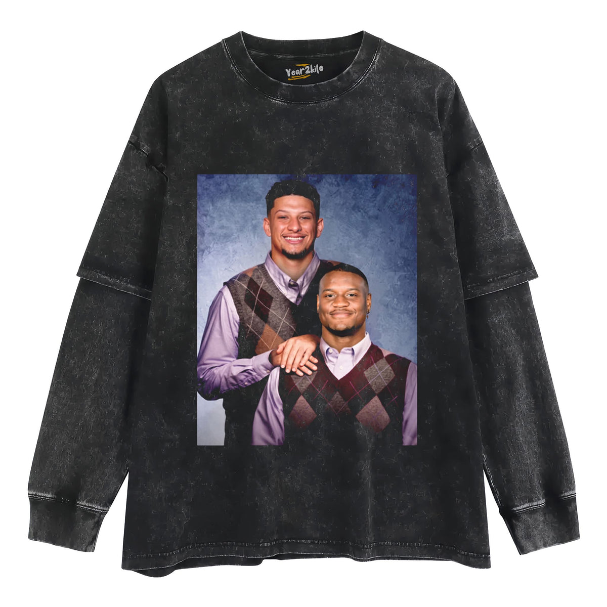 PATRICK MAHOMES & KENNETH-WALKER III TANK TOP & TEE & LONG SLEEVE & LAYERED LS & HOODIE
