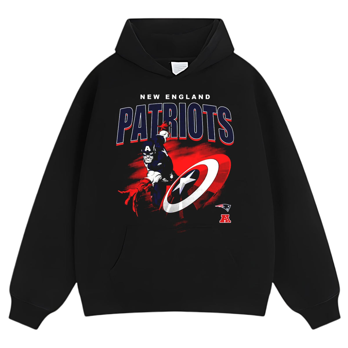 PATRIOTS X CAPTAIN AMERICA TANK TOP & TEE & LONG SLEEVE & LAYERED LS & HOODIE