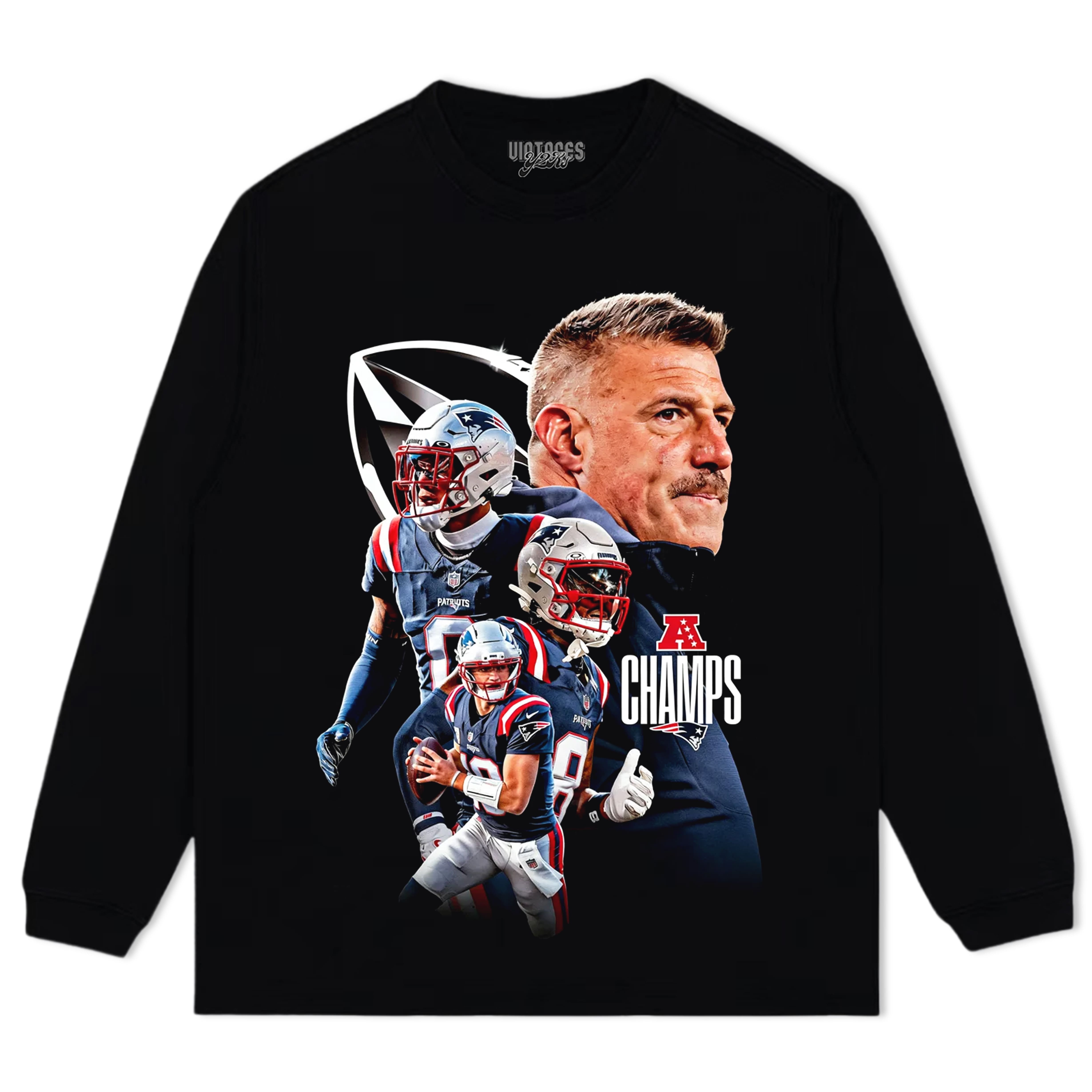 PATRIOTS AFC CHAMPIONSHIP TEE & LS & HOODIE