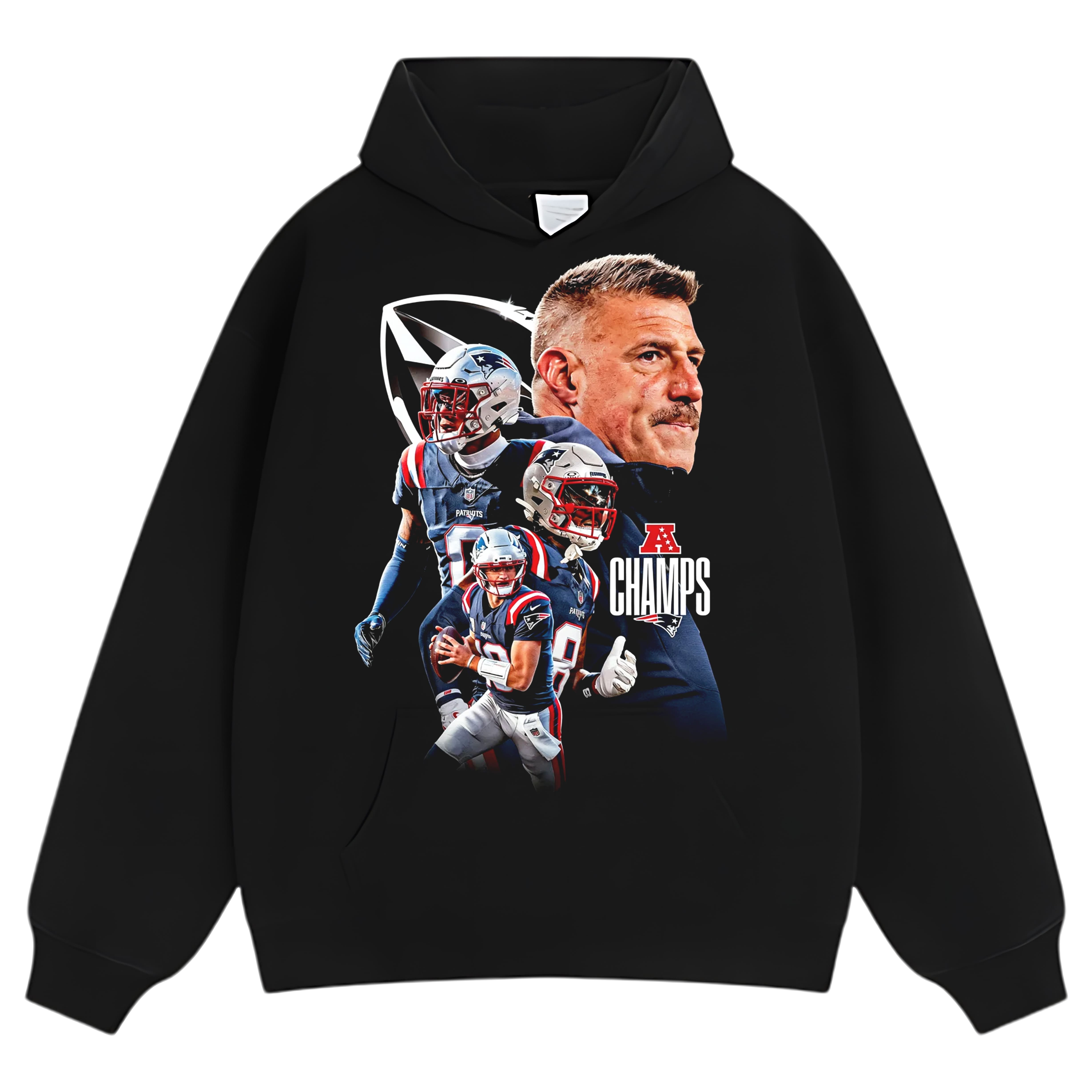 PATRIOTS AFC CHAMPIONSHIP TEE & LS & HOODIE