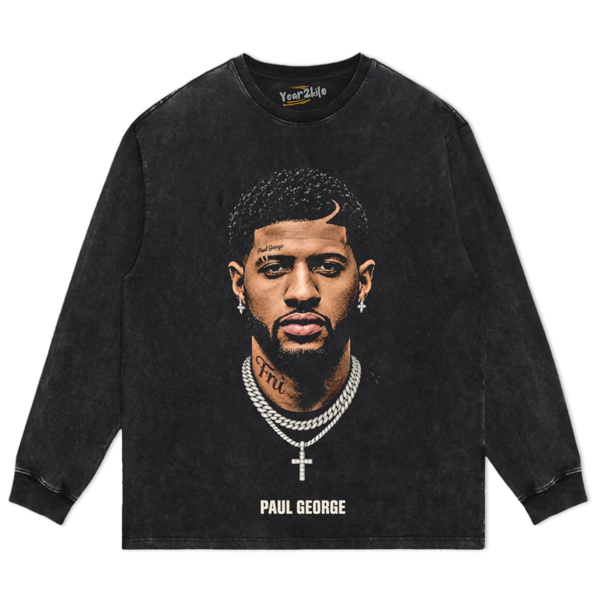 PAUL GEORGE BASKETBALL DESIGN TANK TOP & TEE & LONG SLEEVE & LAYERED LS & HOODIE