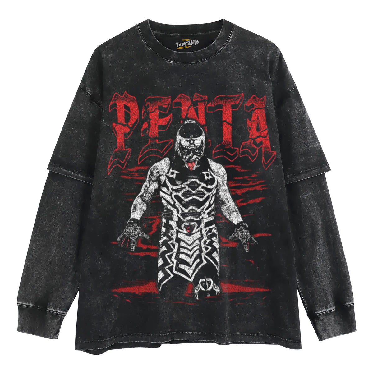 PENTA EL ZERO MIEDO LUCHA LIBRE WRESTLING V2 TANK TOP & TEE & LONG SLEEVE & LAYERED LS & HOODIE