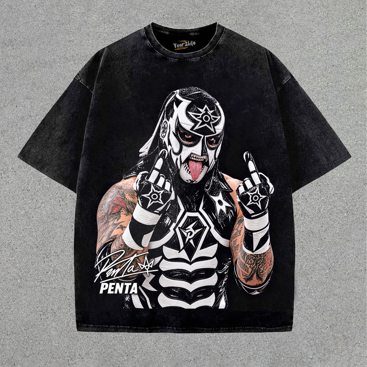 PENTA MIDDLE FINGER TANK TOP & TEE & LONG SLEEVE & LAYERED LS & HOODIE