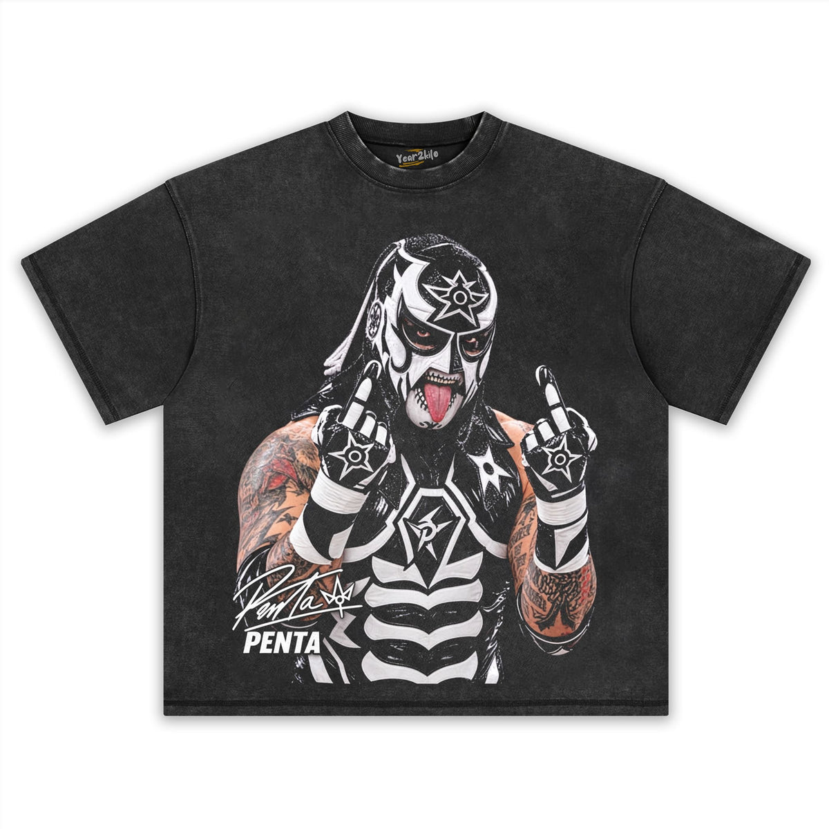 PENTA MIDDLE FINGER TANK TOP & TEE & LONG SLEEVE & LAYERED LS & HOODIE