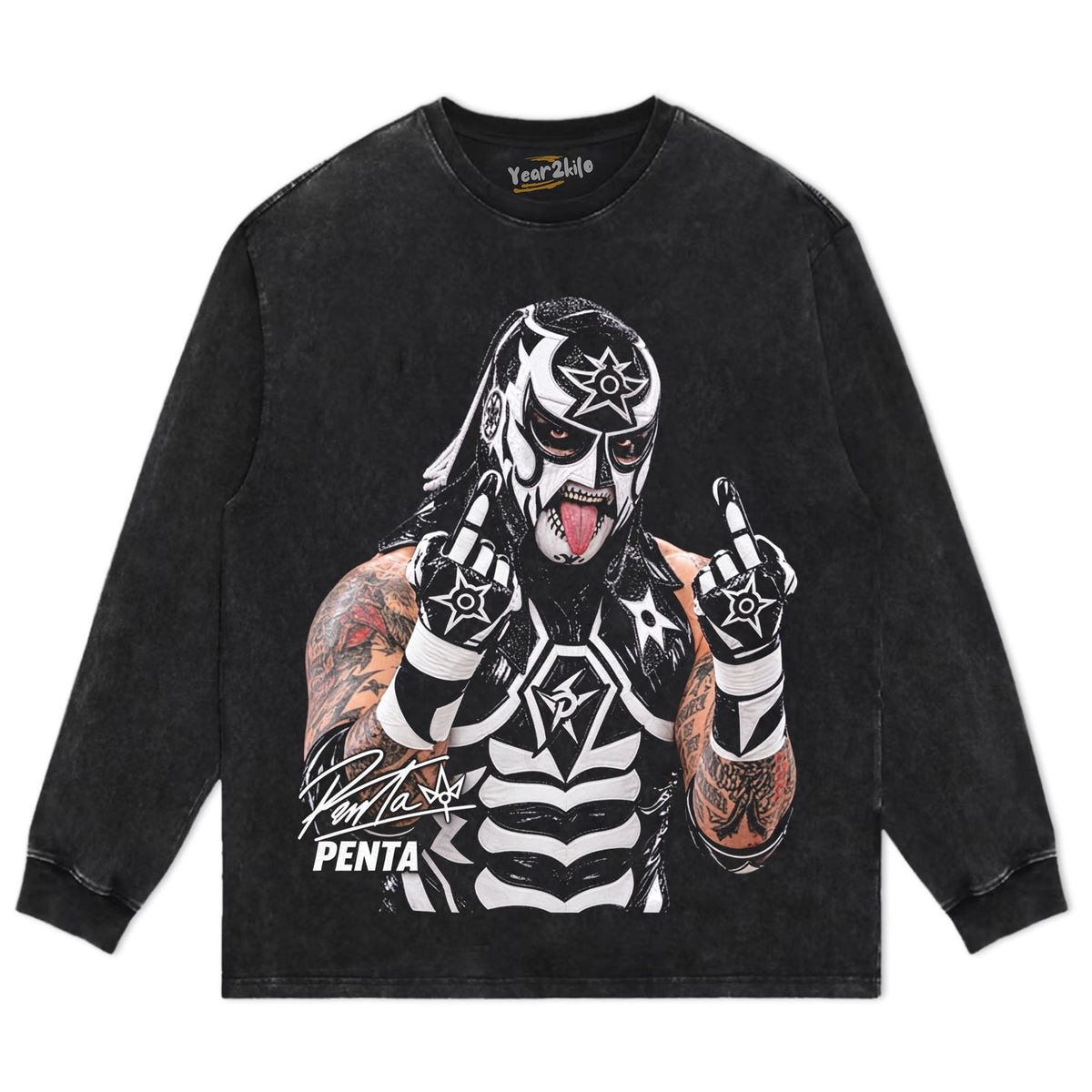 PENTA MIDDLE FINGER TANK TOP & TEE & LONG SLEEVE & LAYERED LS & HOODIE