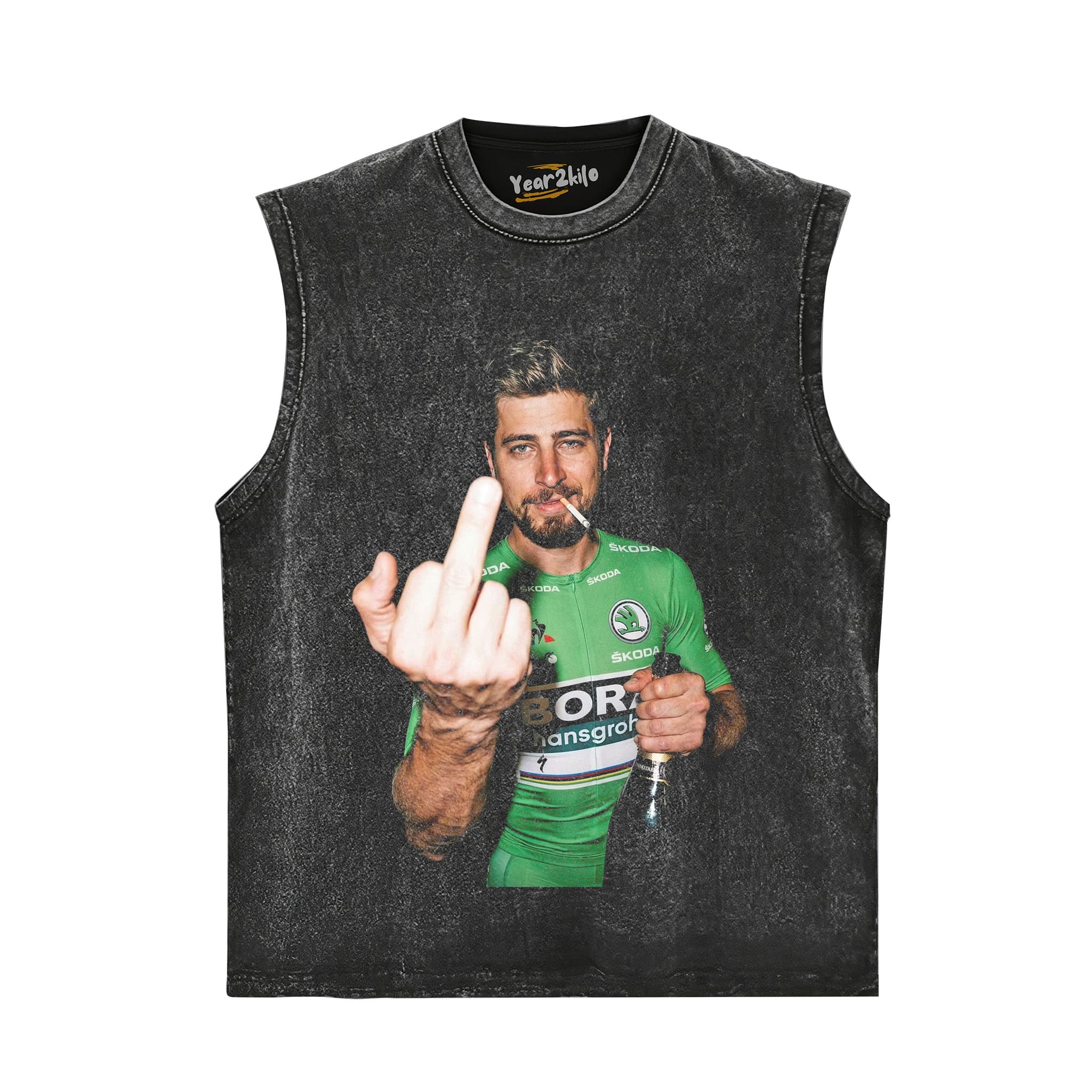 PETER SAGAN LEGEND TOUR DE FRANCE GREEN JERSEY POINTS KING V1 TANK TOP & TEE & LONG SLEEVE & LAYERED LS & HOODIE