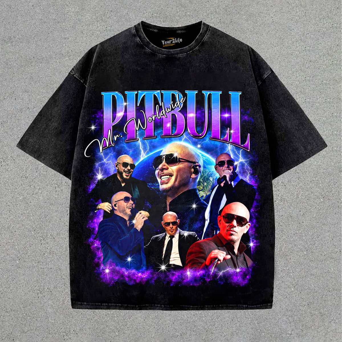 PITBULL - VINTAGE TANK TOP & TEE & LONG SLEEVE & LAYERED LS & HOODIE