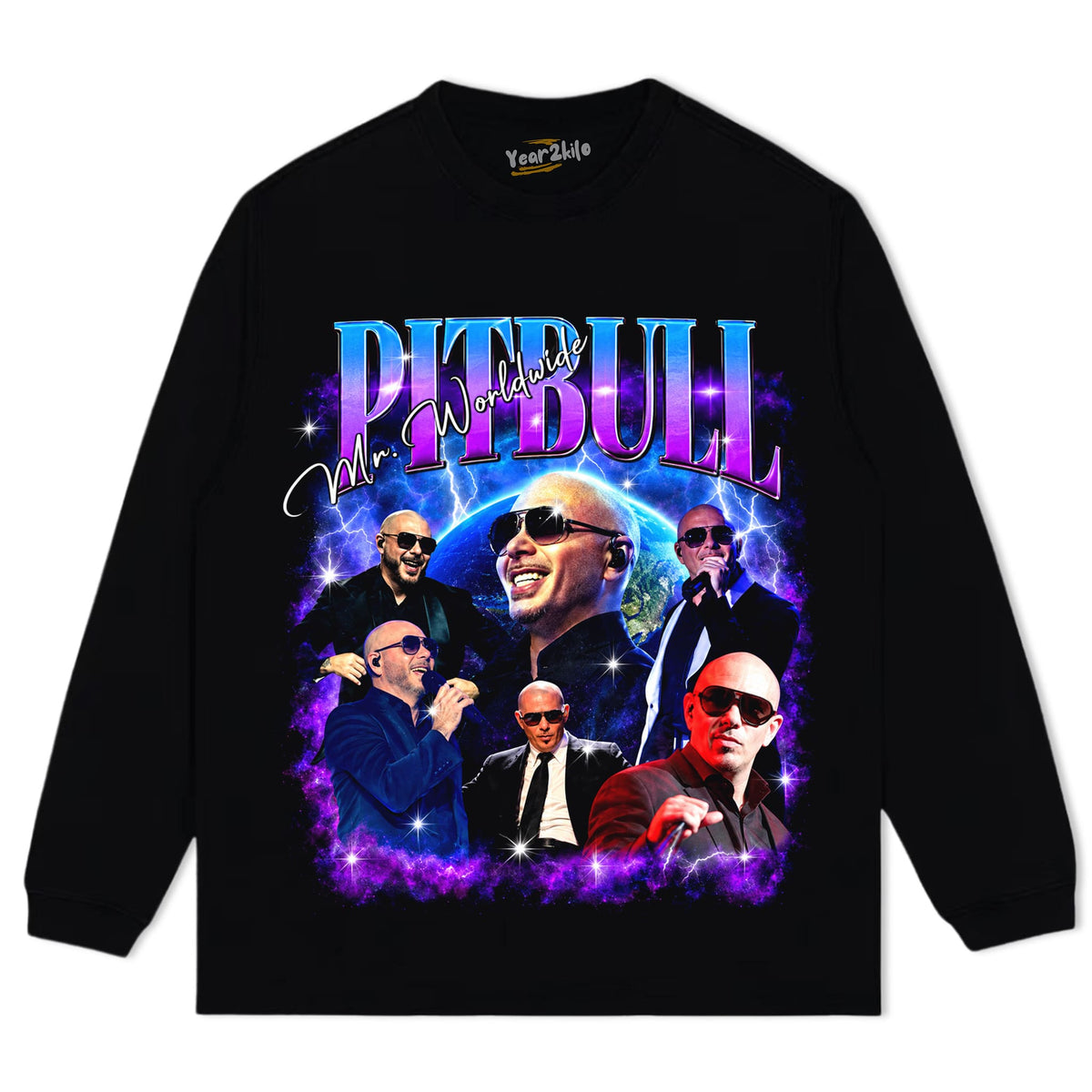 PITBULL - VINTAGE TANK TOP & TEE & LONG SLEEVE & LAYERED LS & HOODIE