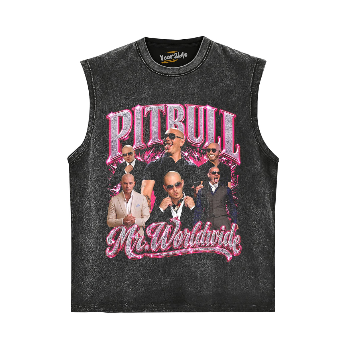 PITBULL - VINTAGE V4 TANK TOP & TEE & LONG SLEEVE & LAYERED LS & HOODIE