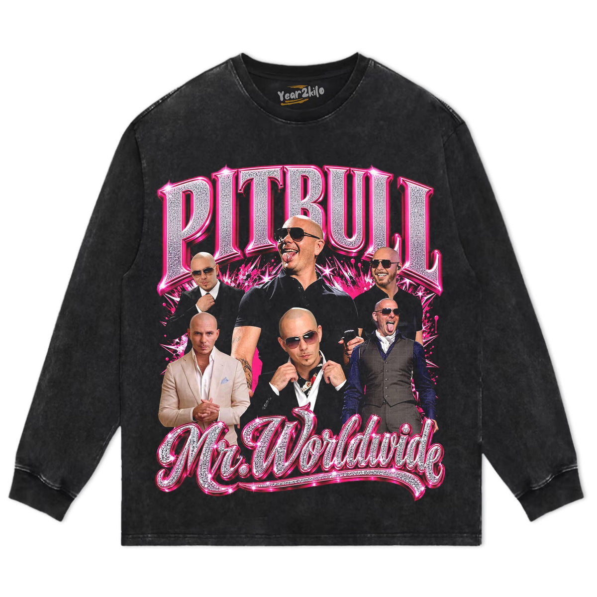 PITBULL - VINTAGE V4 TANK TOP & TEE & LONG SLEEVE & LAYERED LS & HOODIE