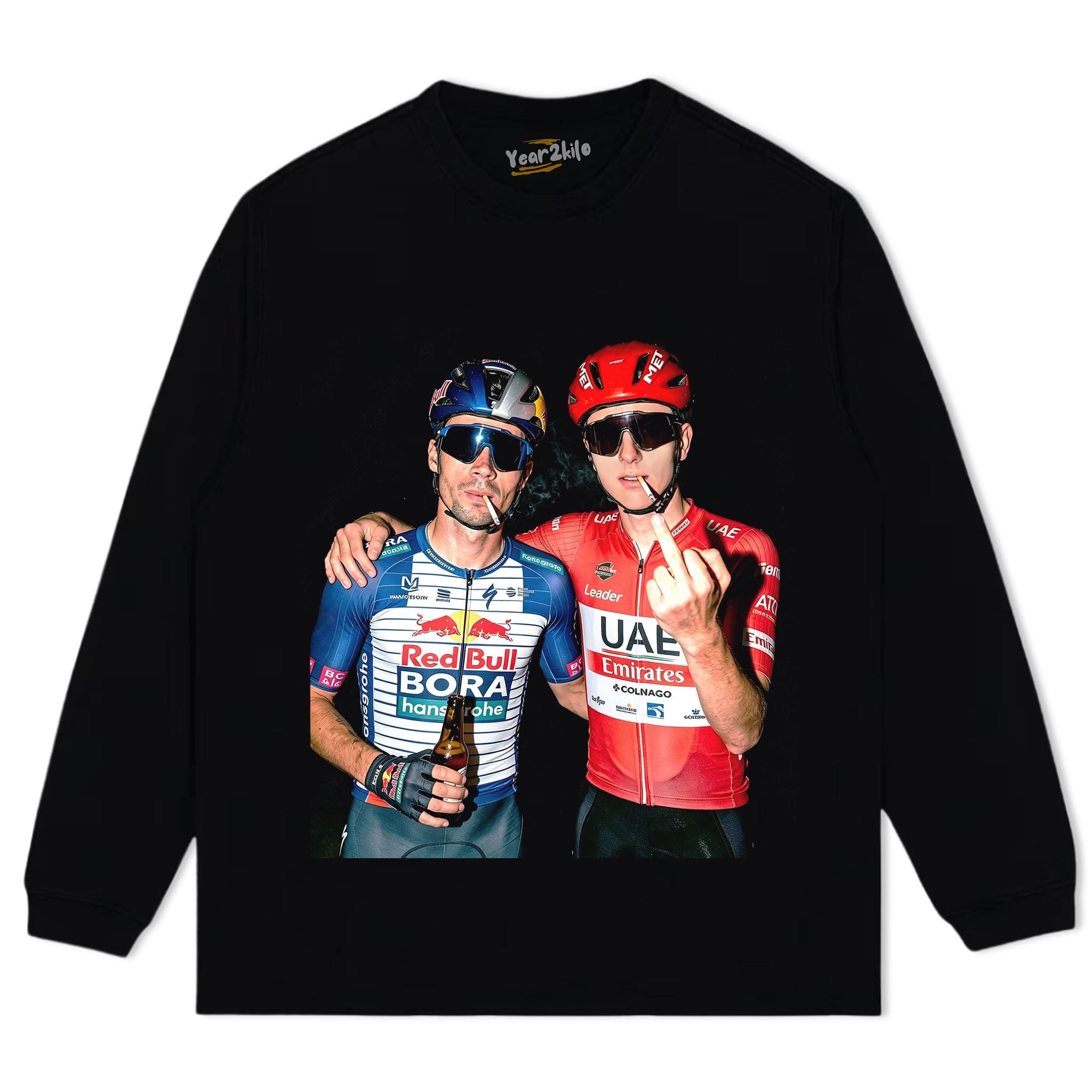 PRIMOŽ ROGLIČ & TADEJ POGAČAR LA VUELTA A ESPAÑA TANK TOP & TEE & LONG SLEEVE & LAYERED LS & HOODIE