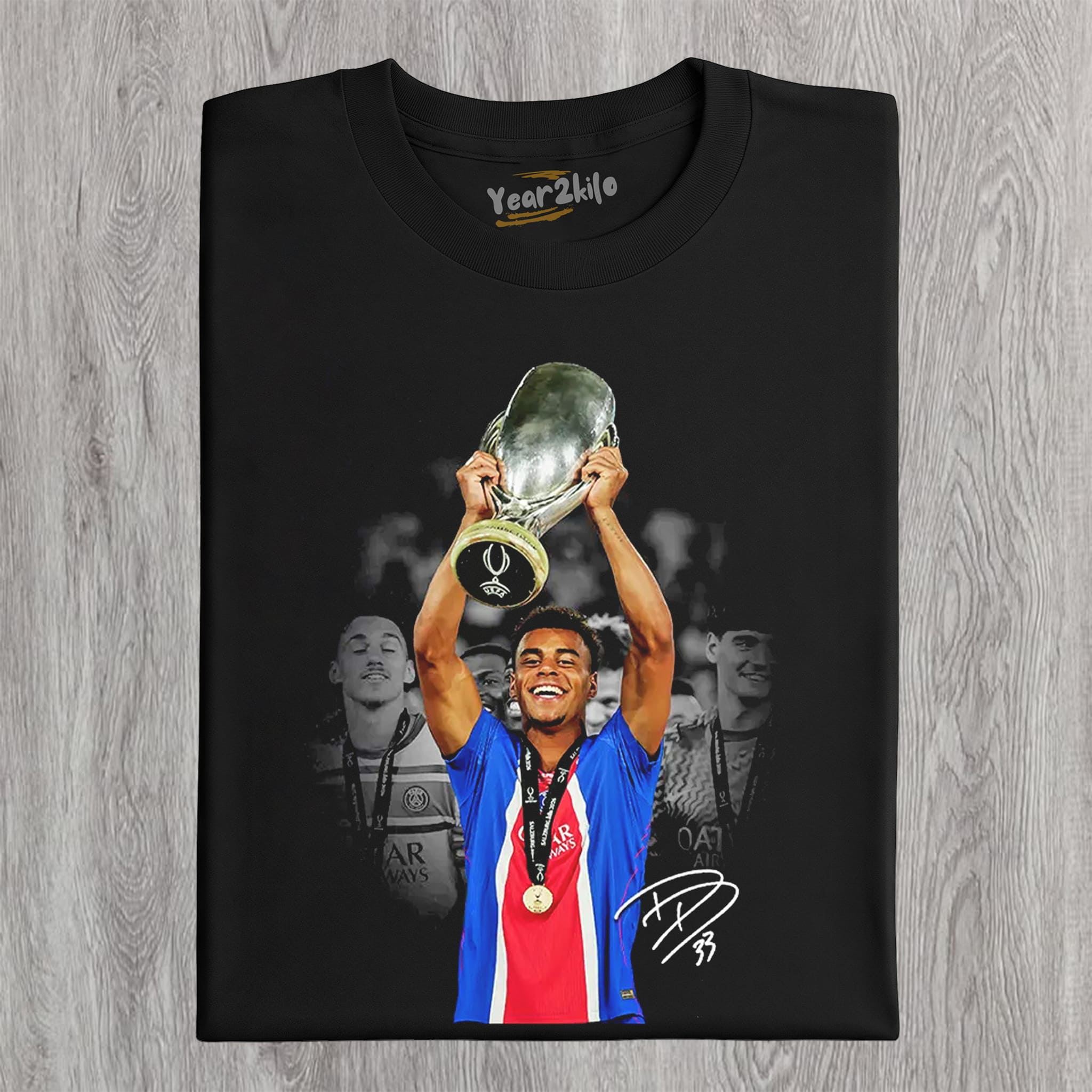 PSG CHAMPION DESIRE DOUE TANK TOP & TEE & LONG SLEEVE & LAYERED LS & HOODIE