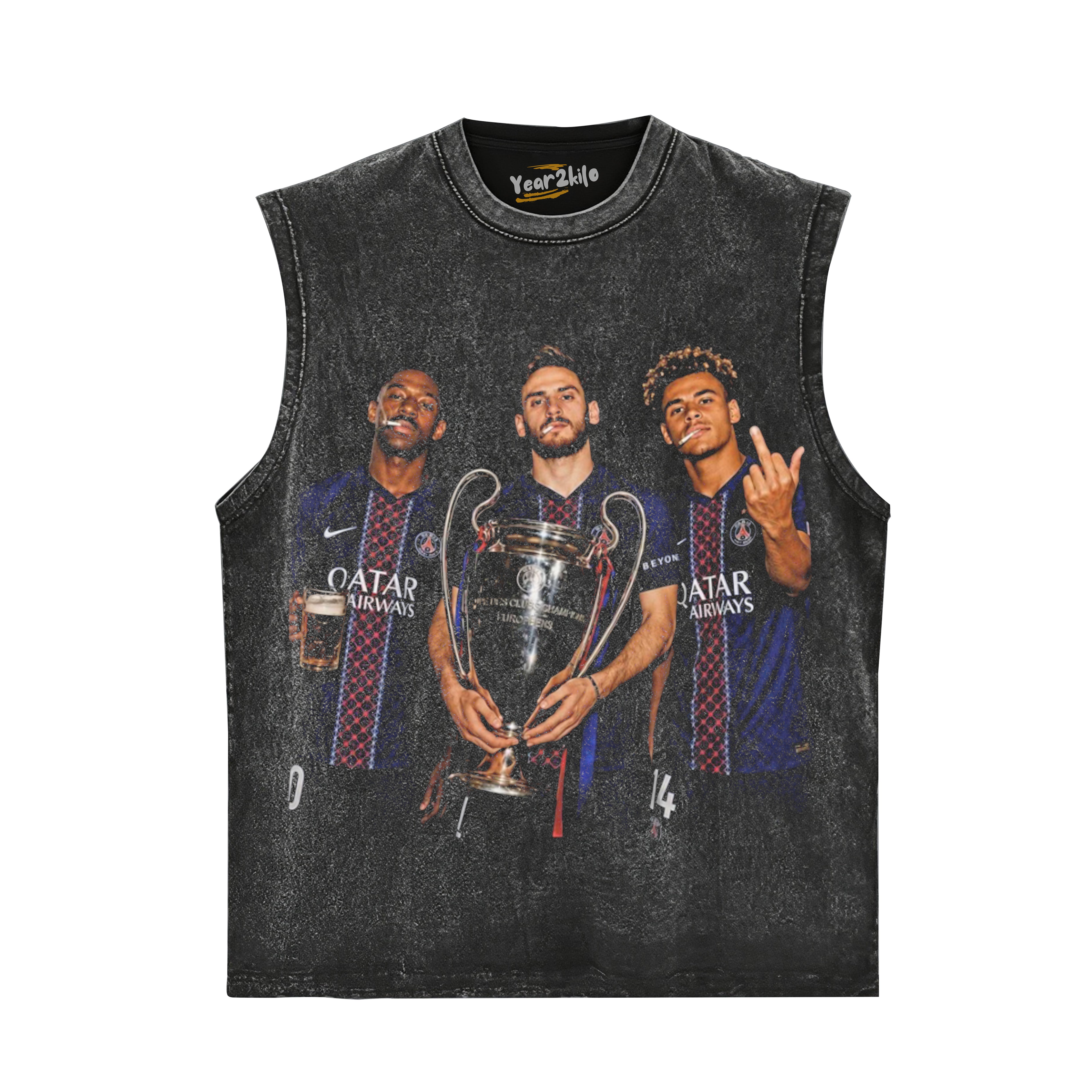 PSG CHAMPIONS TANK TOP & TEE & LONG SLEEVE & LAYERED LS & HOODIE