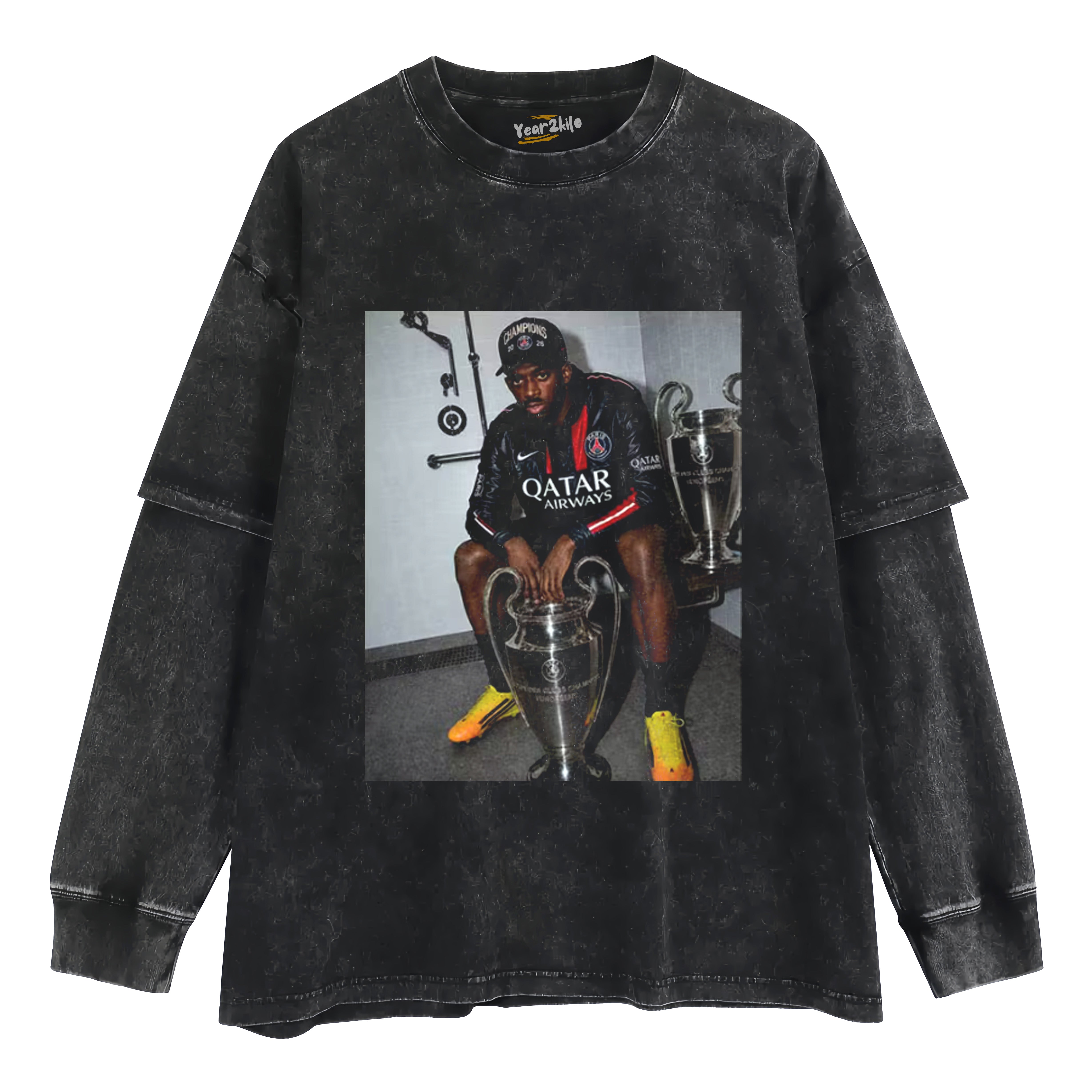 PSG CHAMPIONS TANK TOP & TEE & LONG SLEEVE & LAYERED LS & HOODIE