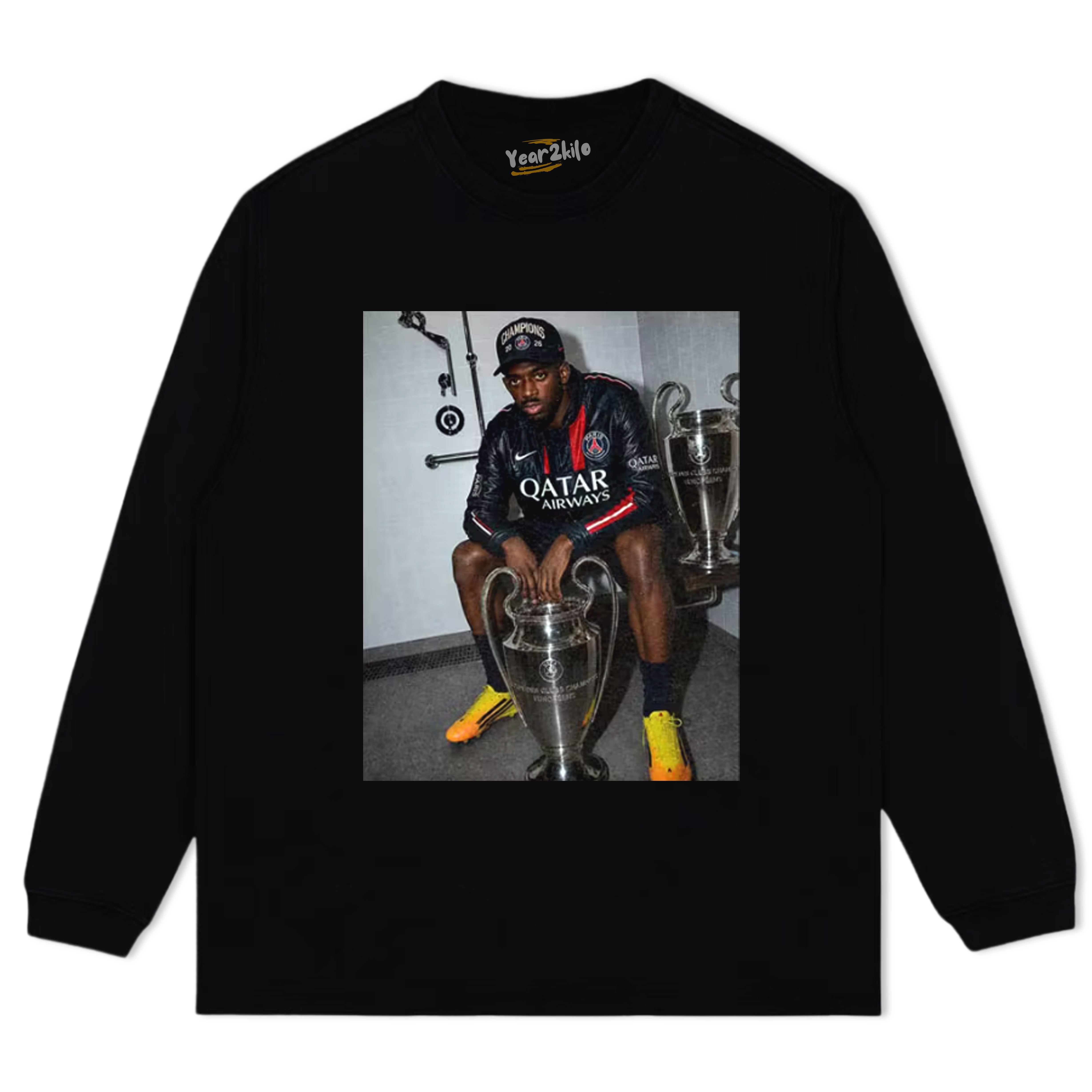 PSG CHAMPIONS TANK TOP & TEE & LONG SLEEVE & LAYERED LS & HOODIE
