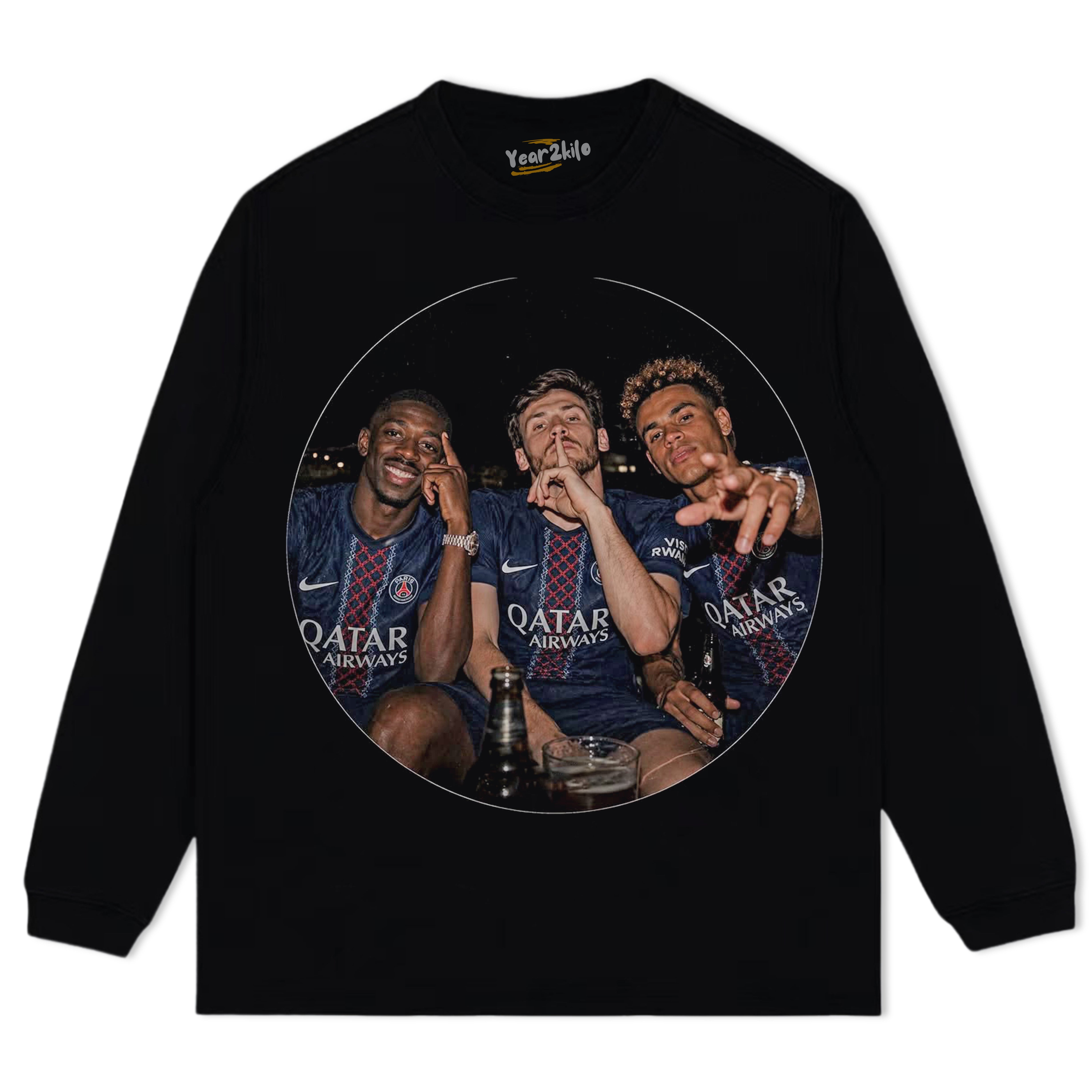 PSG CHAMPIONS V4 TANK TOP & TEE & LONG SLEEVE & LAYERED LS & HOODIE