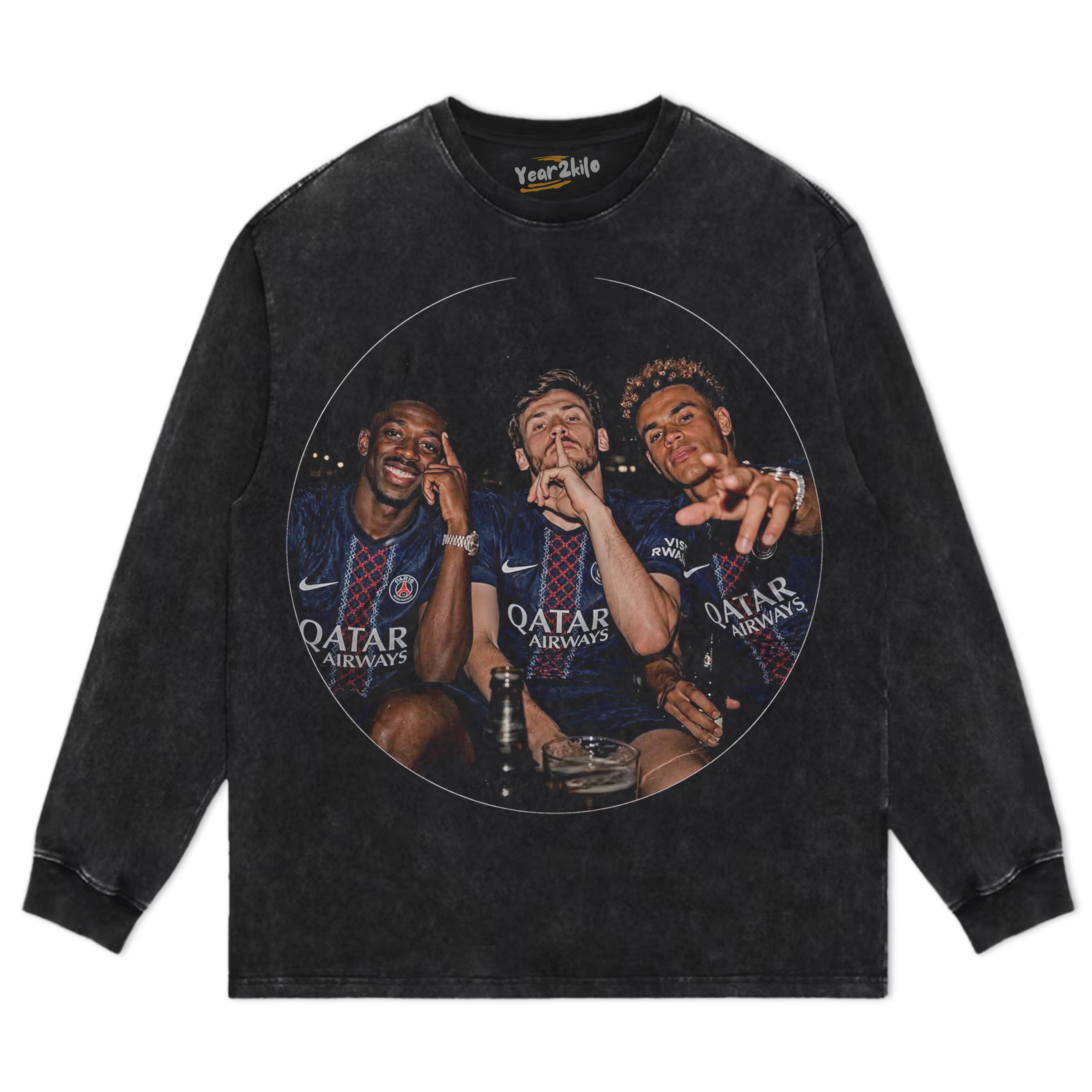 PSG CHAMPIONS V4 TANK TOP & TEE & LONG SLEEVE & LAYERED LS & HOODIE