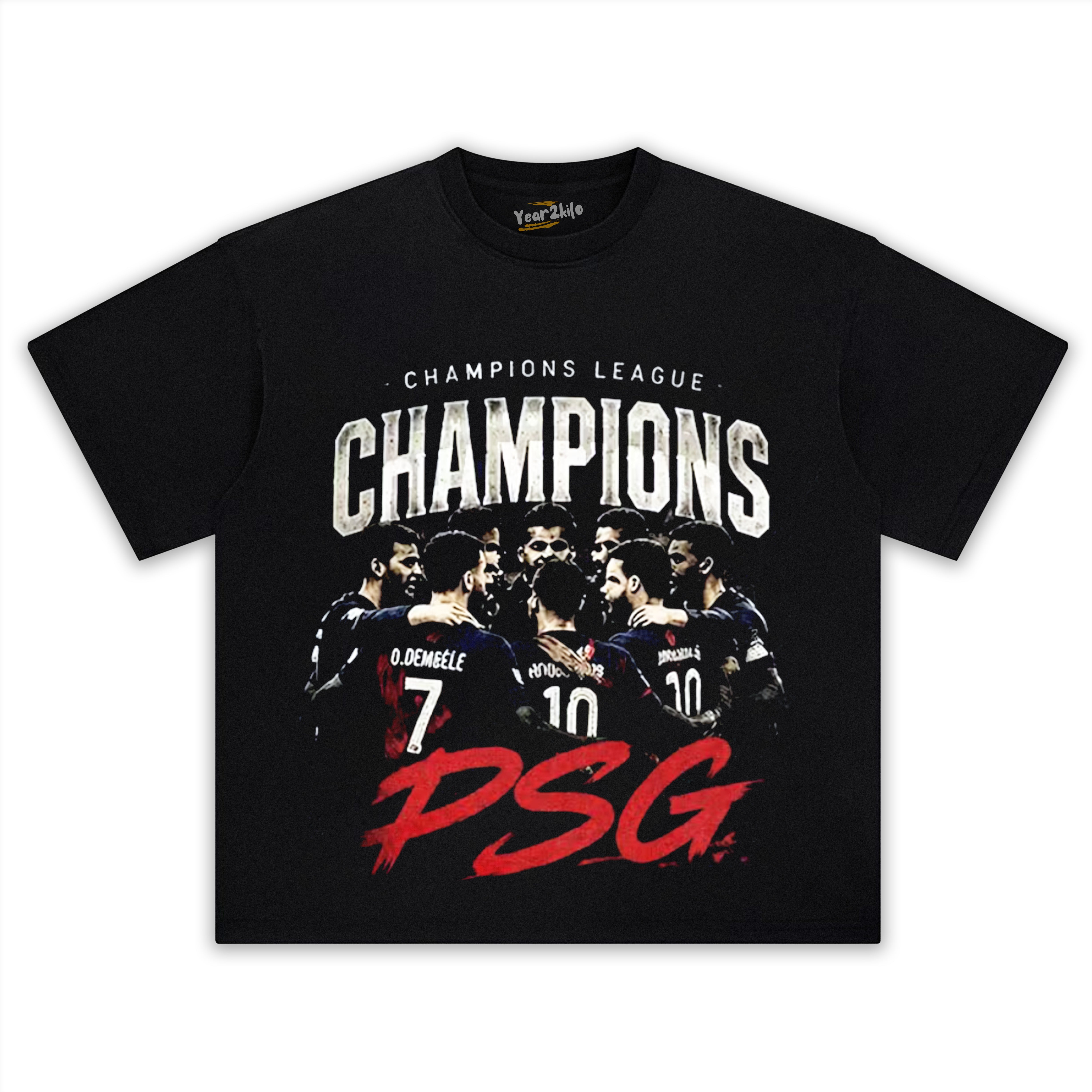 PSG CHAMPIONS V5 TANK TOP & TEE & LONG SLEEVE & LAYERED LS & HOODIE