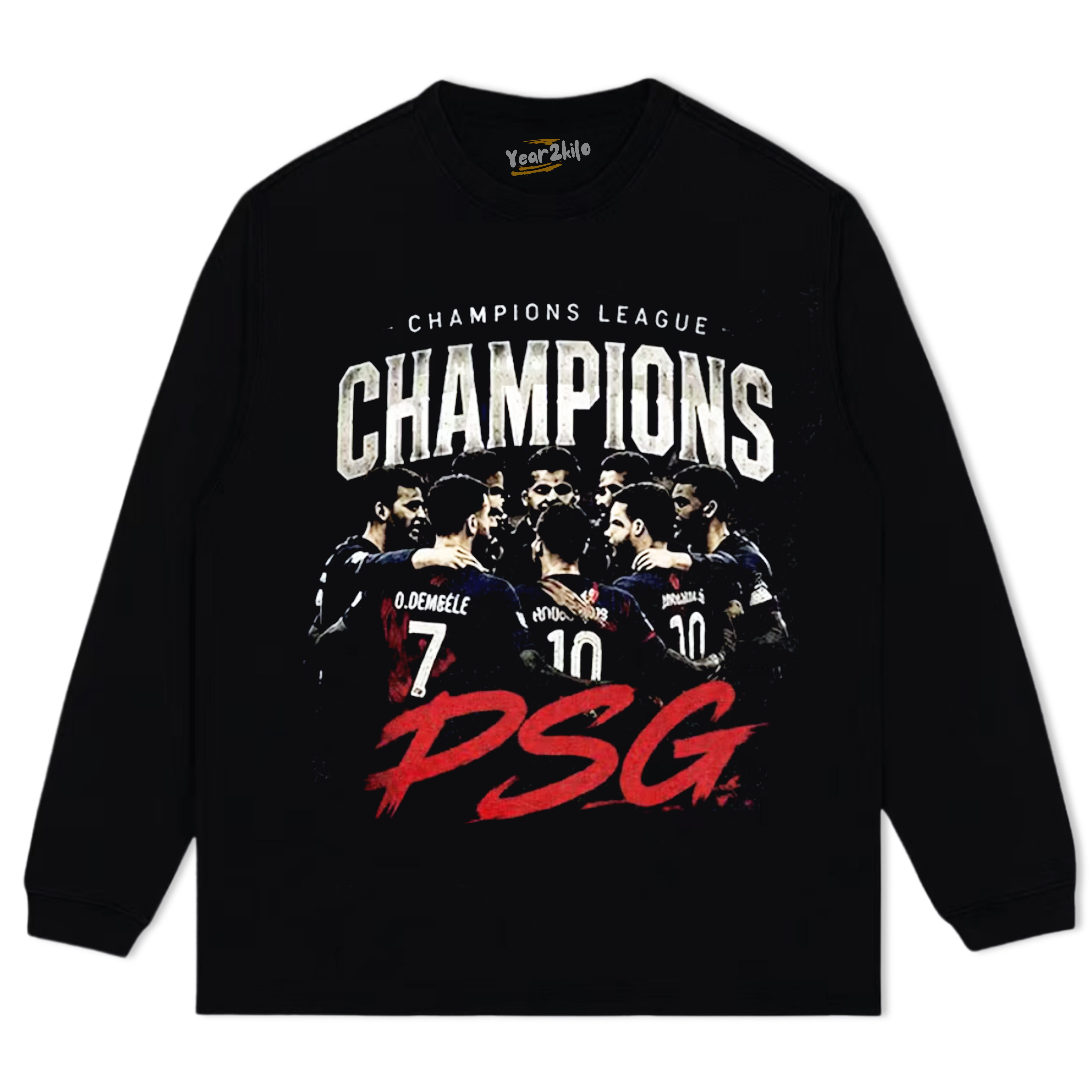 PSG CHAMPIONS V5 TANK TOP & TEE & LONG SLEEVE & LAYERED LS & HOODIE