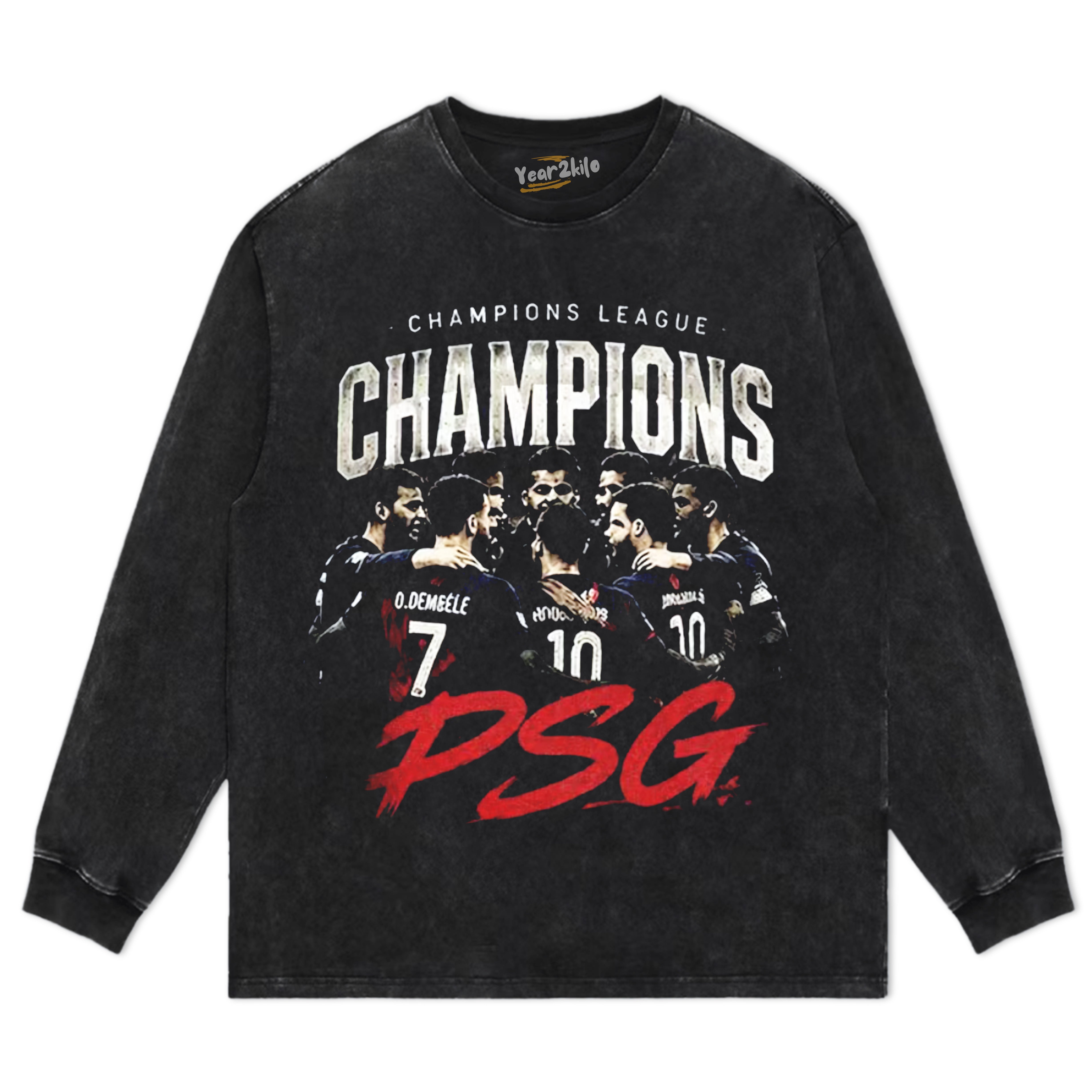 PSG CHAMPIONS V5 TANK TOP & TEE & LONG SLEEVE & LAYERED LS & HOODIE