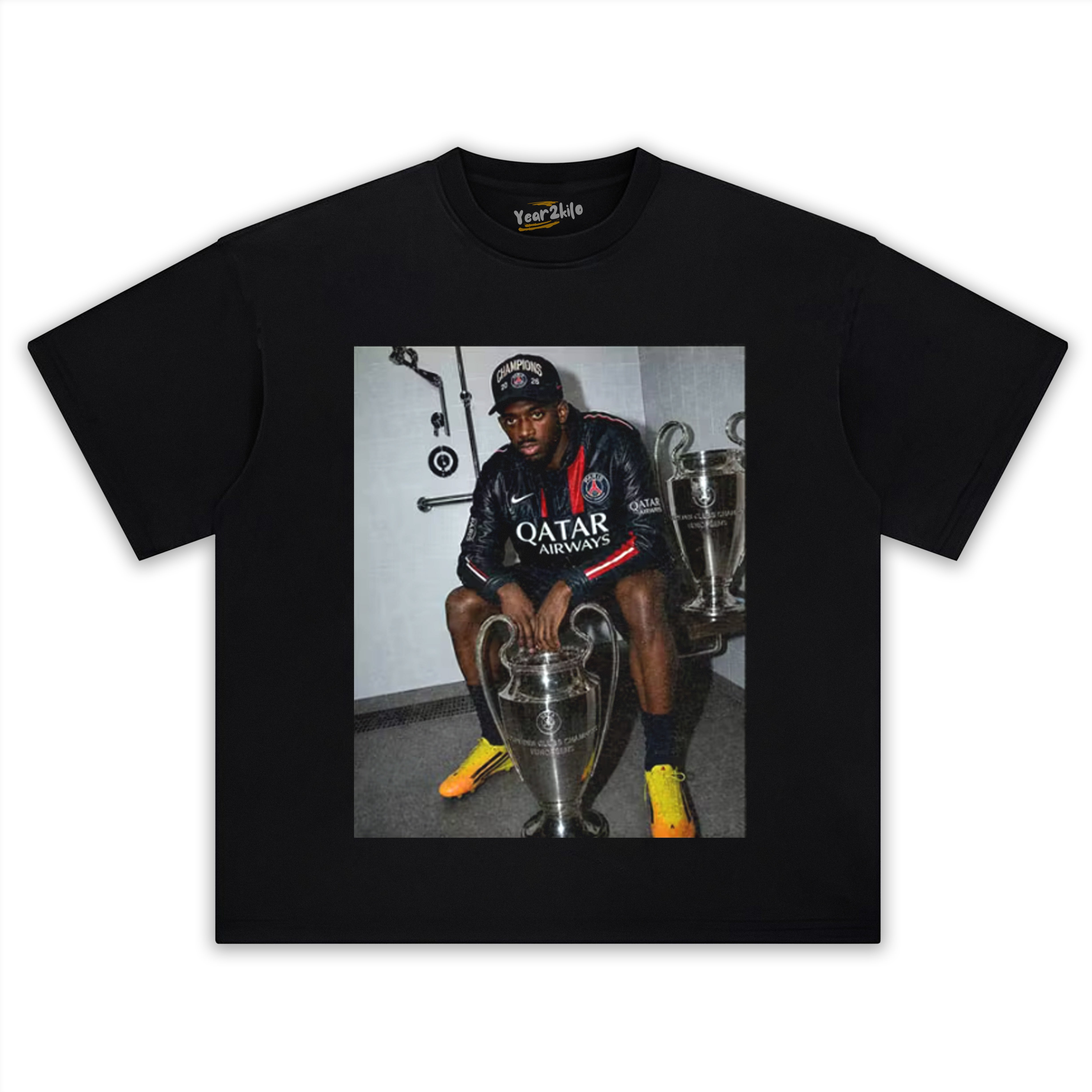 PSG CHAMPIONS V6 TANK TOP & TEE & LONG SLEEVE & LAYERED LS & HOODIE