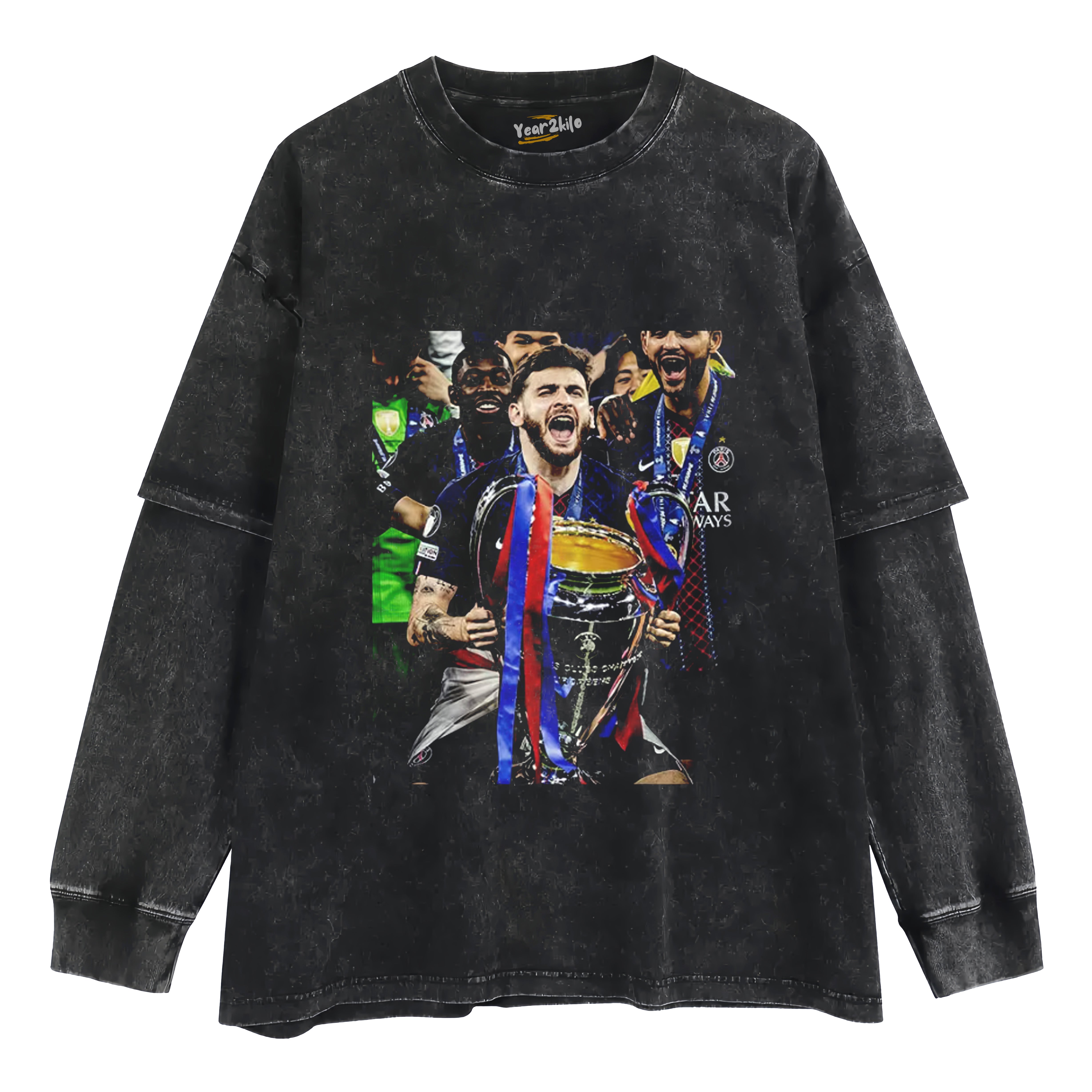 PSG CHAMPIONS V7 TANK TOP & TEE & LONG SLEEVE & LAYERED LS & HOODIE