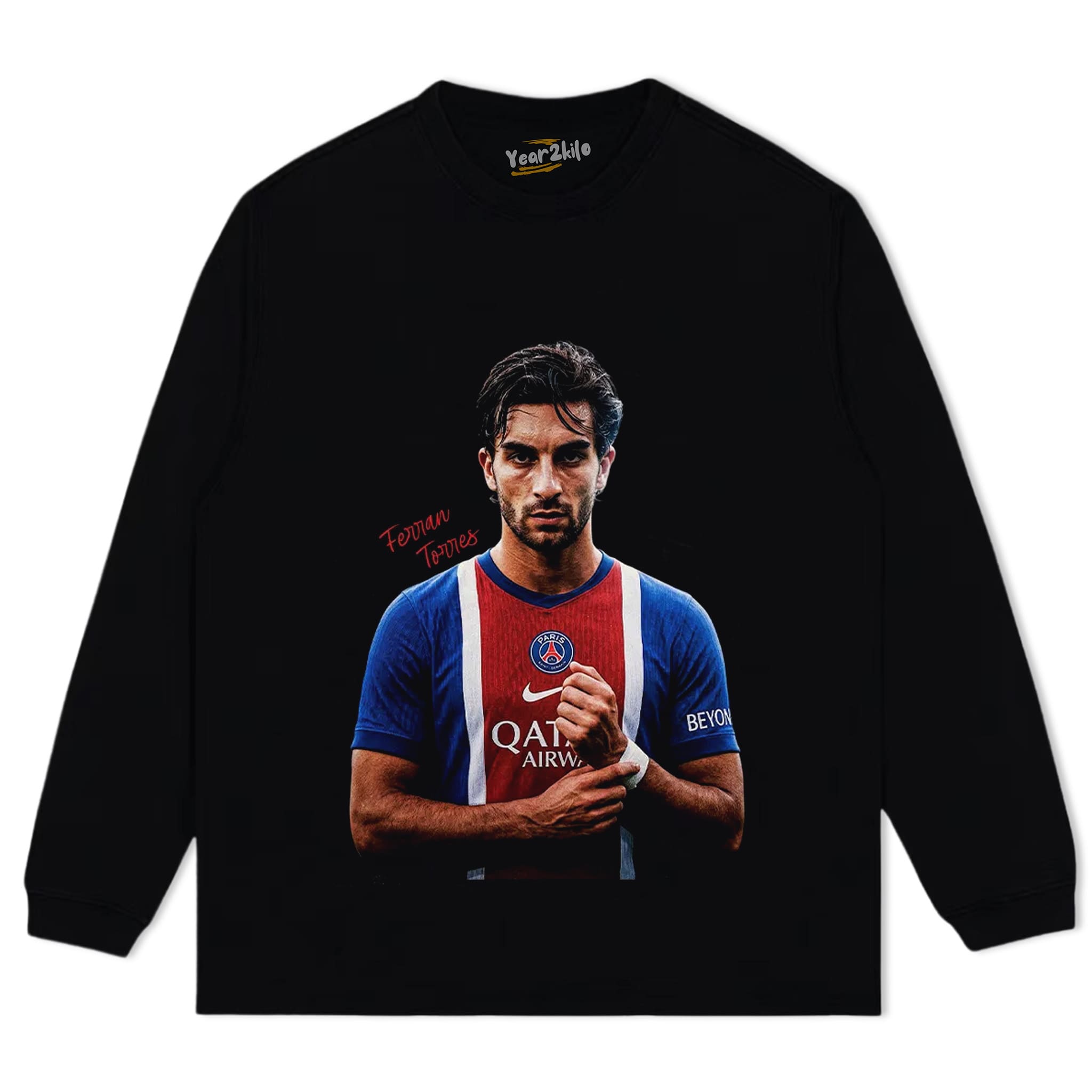PSG CHAMPION FERRAN TORRES TANK TOP & TEE & LONG SLEEVE & LAYERED LS & HOODIE