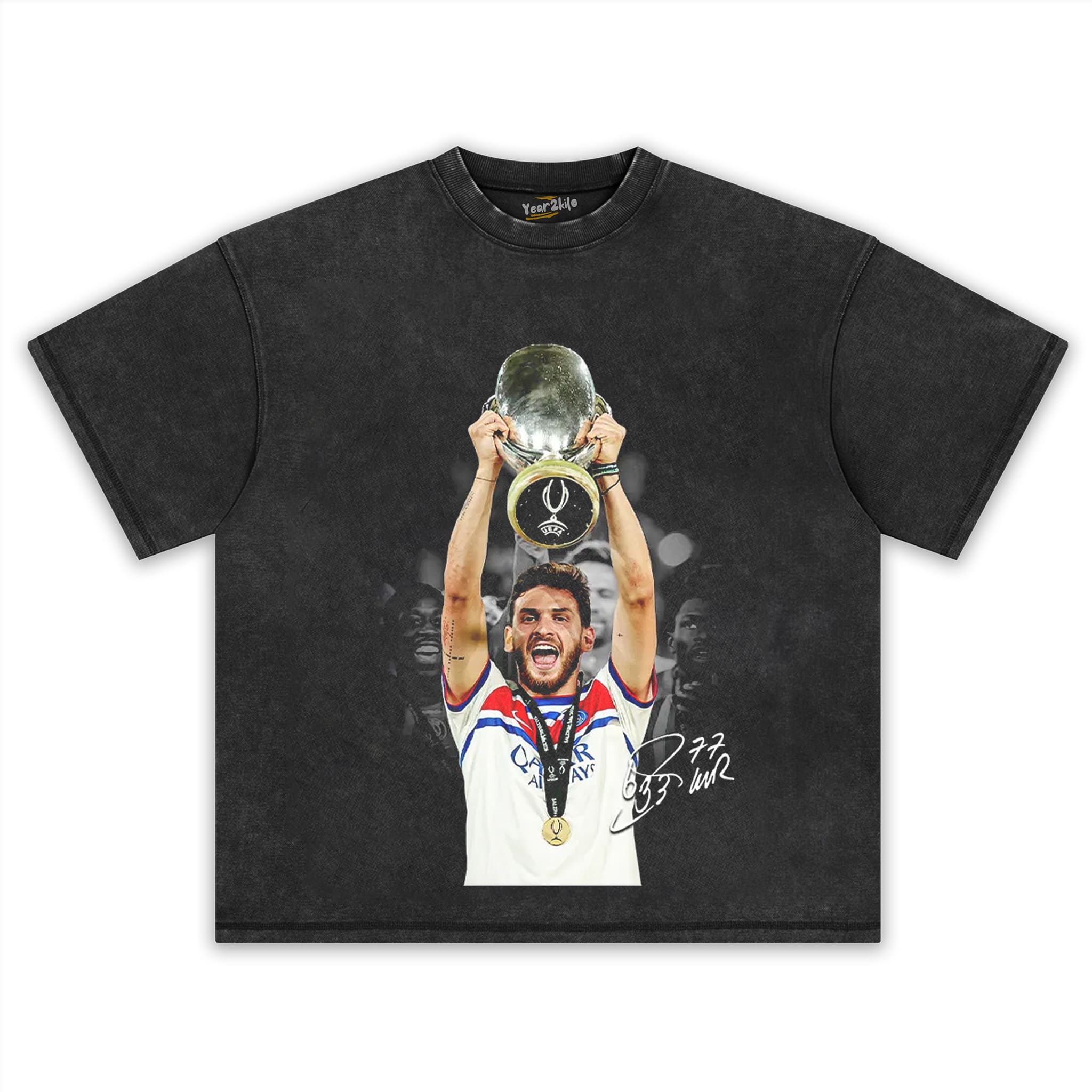 PSG CHAMPION KHVICHA KVARATSKHELIA TANK TOP & TEE & LONG SLEEVE & LAYERED LS & HOODIE