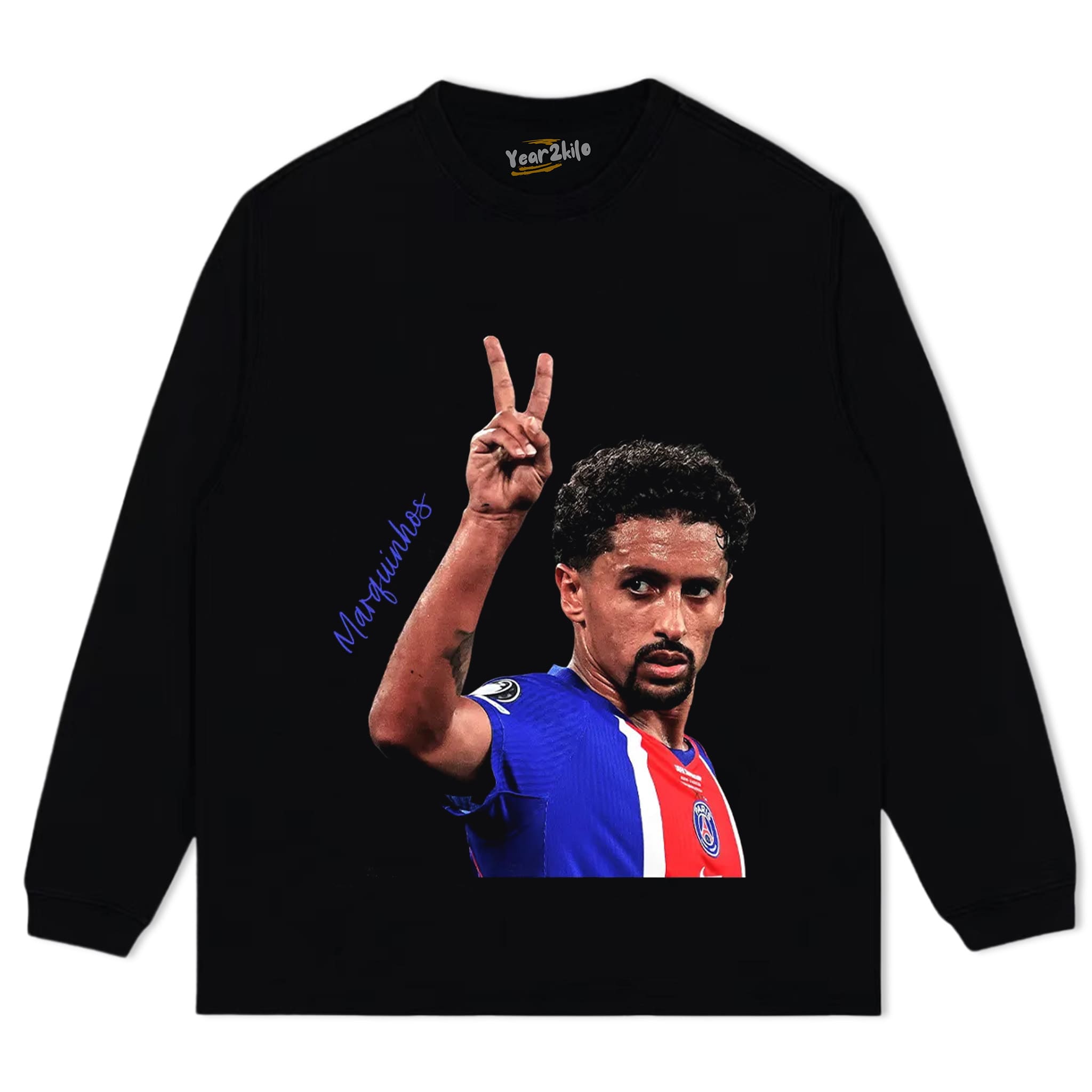 PSG CHAMPION MARQUINHOS TANK TOP & TEE & LONG SLEEVE & LAYERED LS & HOODIE
