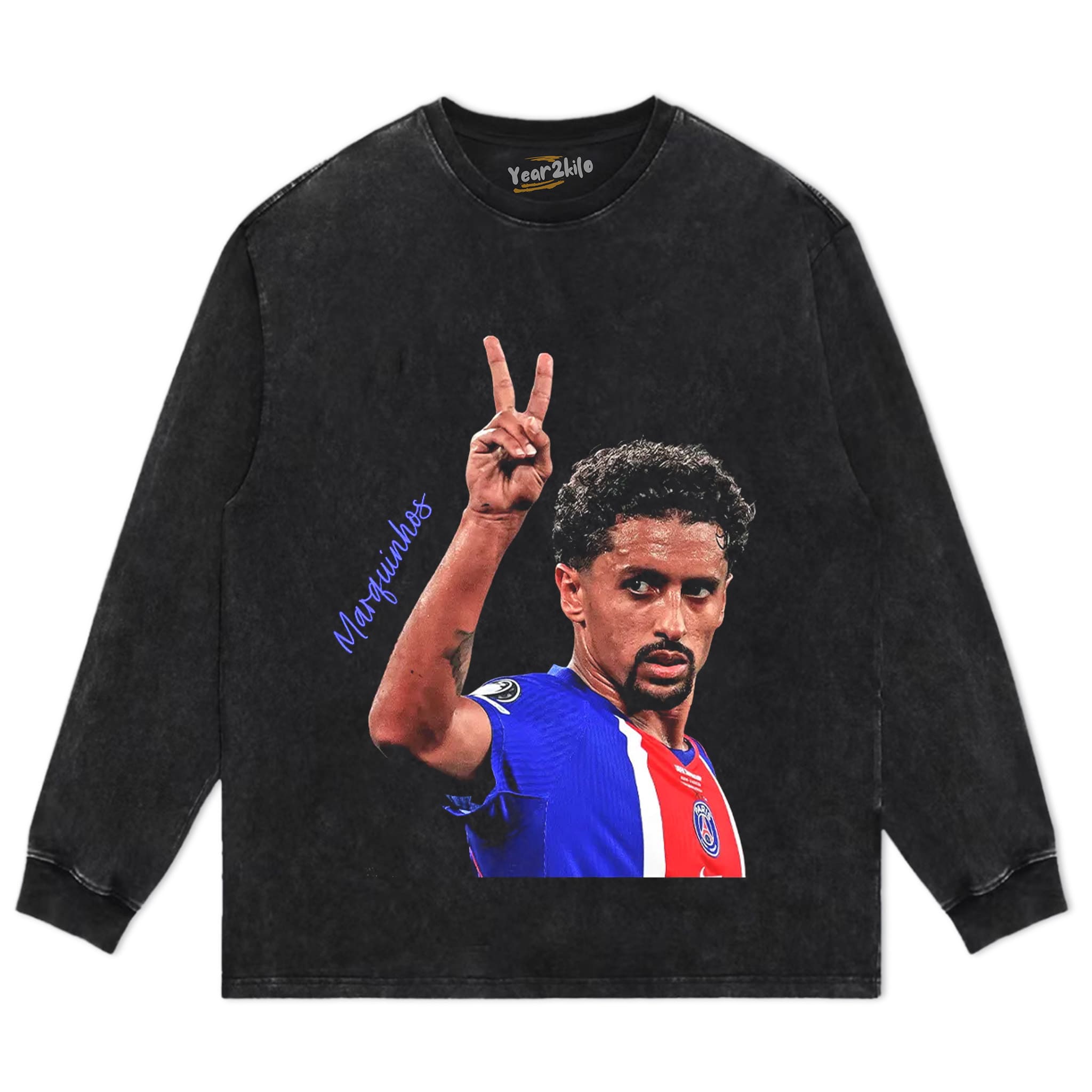 PSG CHAMPION MARQUINHOS TANK TOP & TEE & LONG SLEEVE & LAYERED LS & HOODIE