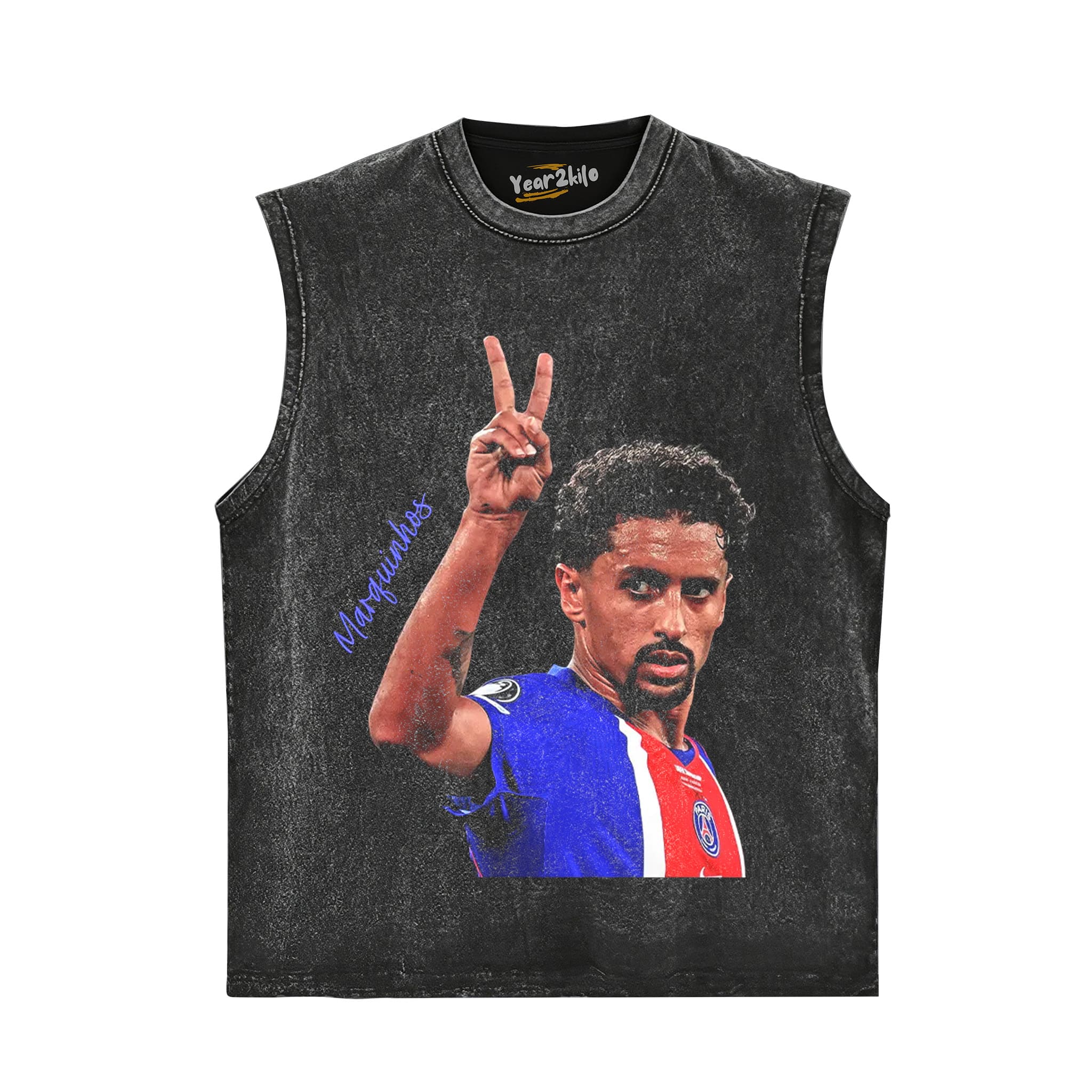 PSG CHAMPION MARQUINHOS TANK TOP & TEE & LONG SLEEVE & LAYERED LS & HOODIE