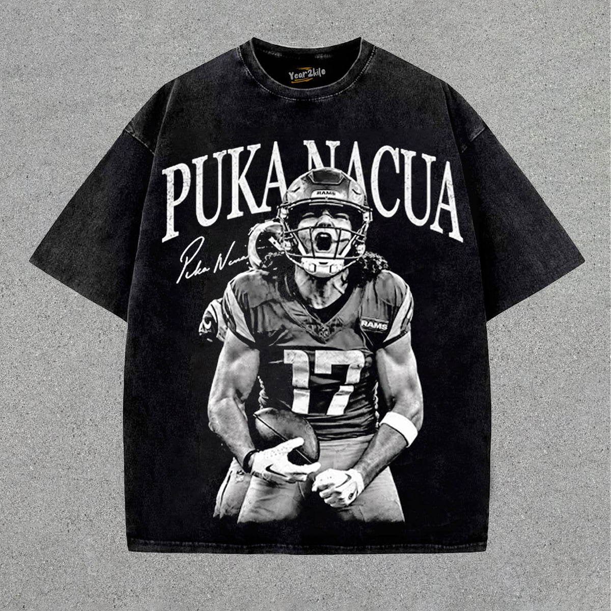 PUKA NACUA FOOTBALL PORTRAIT TANK TOP & TEE & LONG SLEEVE & LAYERED LS & HOODIE