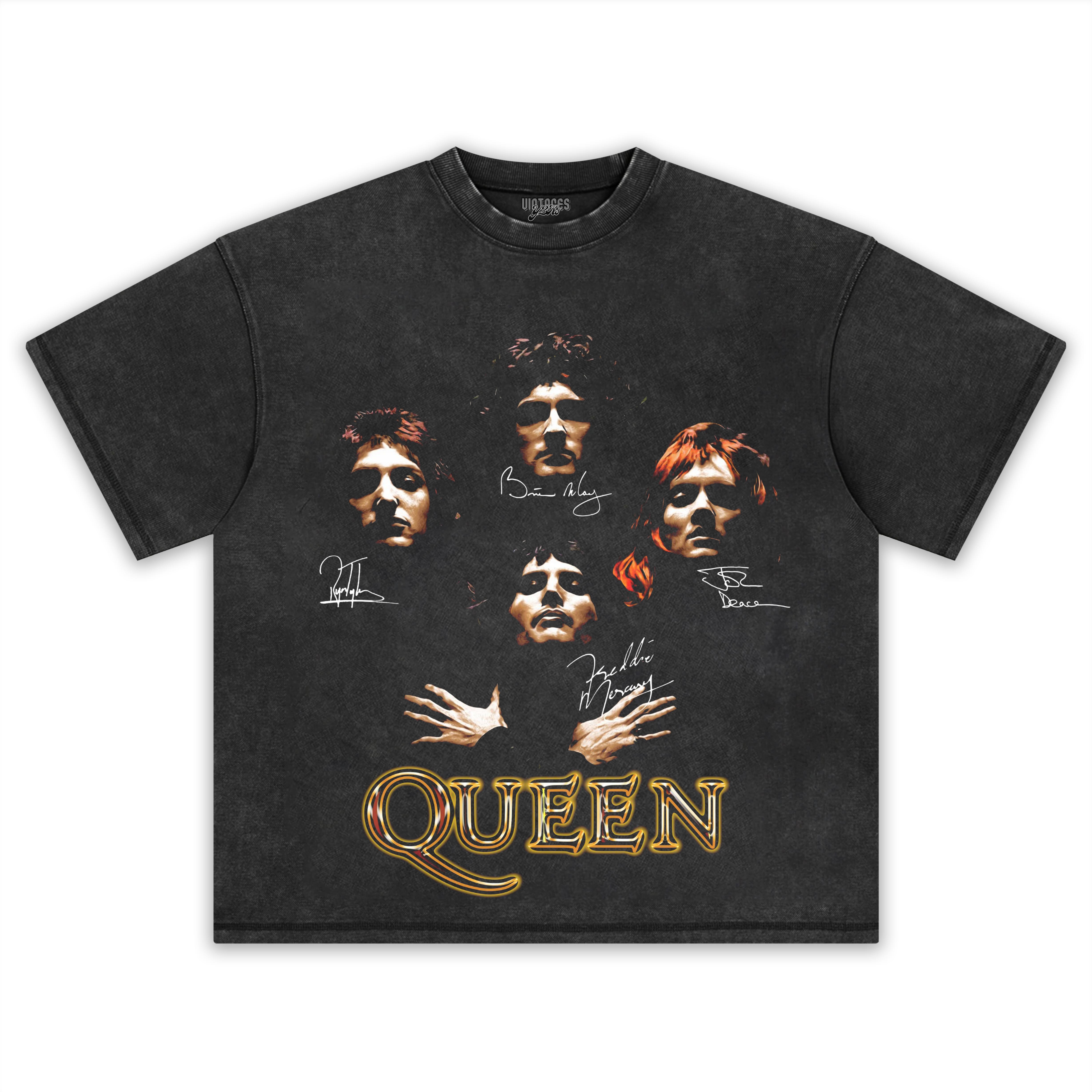 QUEEN BAND TEE & LS & HOODIE