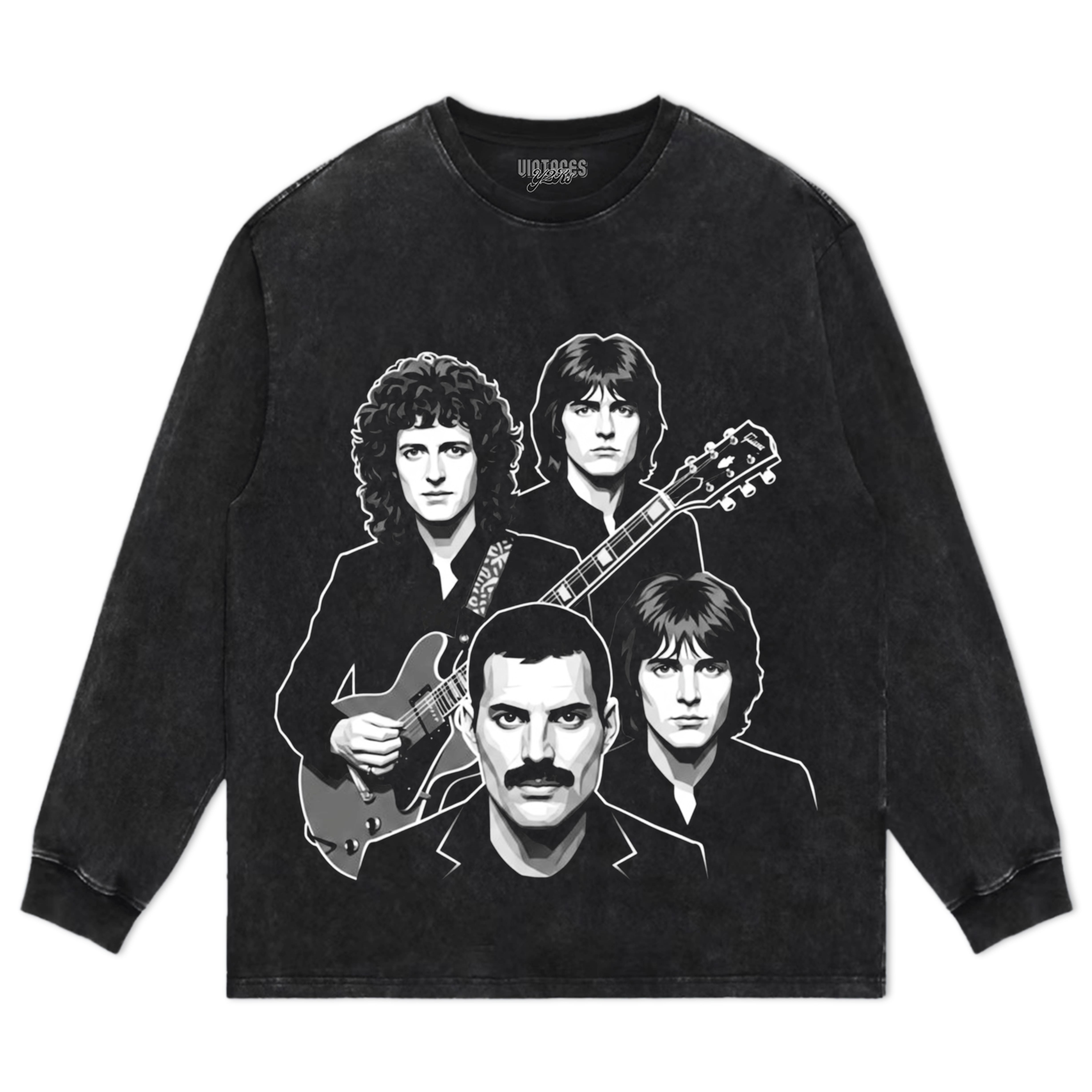 QUEEN BAND V2 TEE & LS & HOODIE